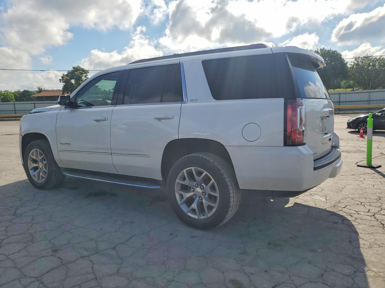 2020 Gmc Yukon Slt White vin: 1GKS1BKC3LR273916