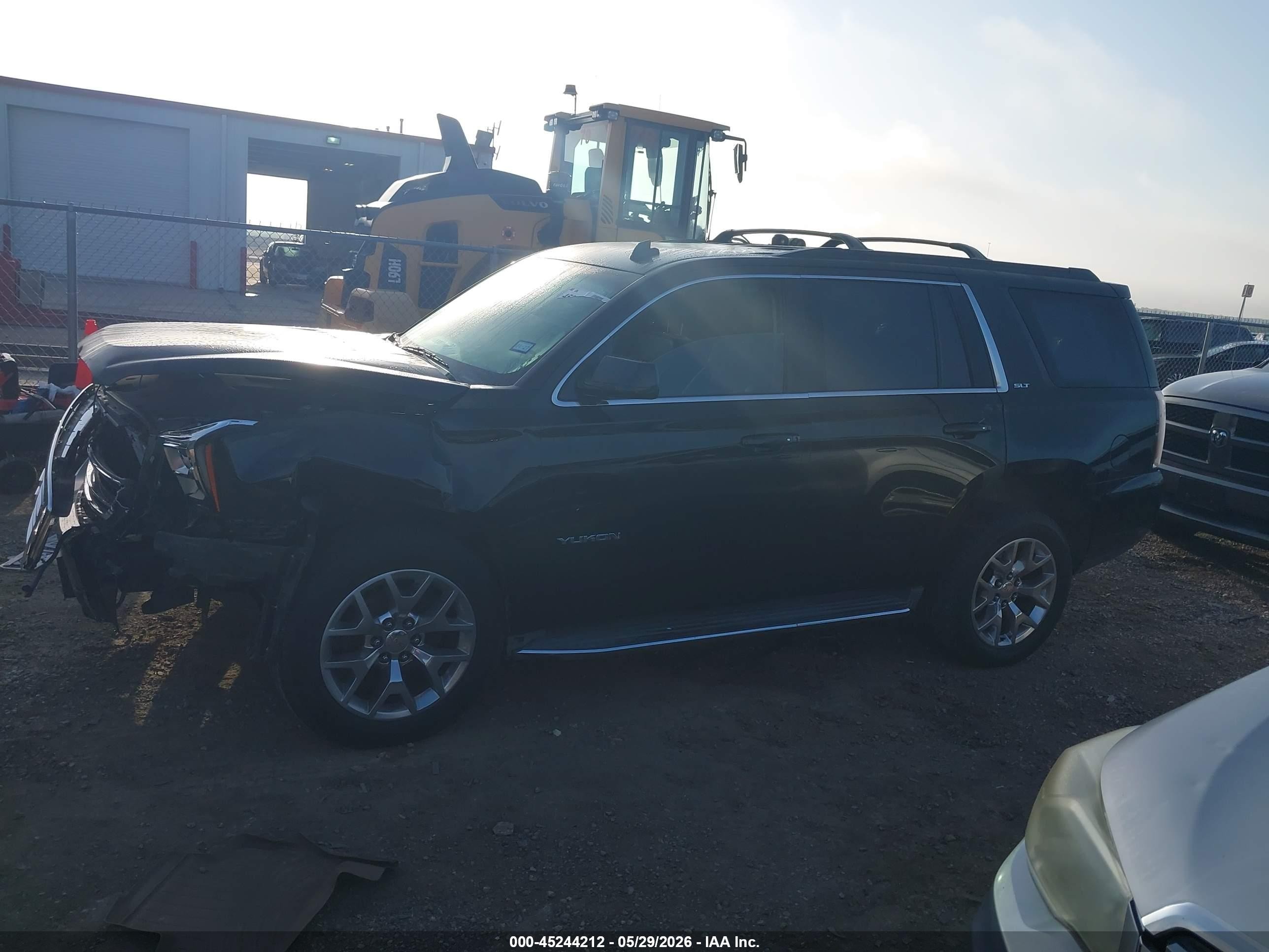 2015 Gmc Yukon Slt Black vin: 1GKS1BKC4FR253484