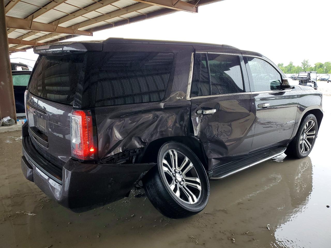 2015 Gmc Yukon Slt Brown vin: 1GKS1BKC5FR111385