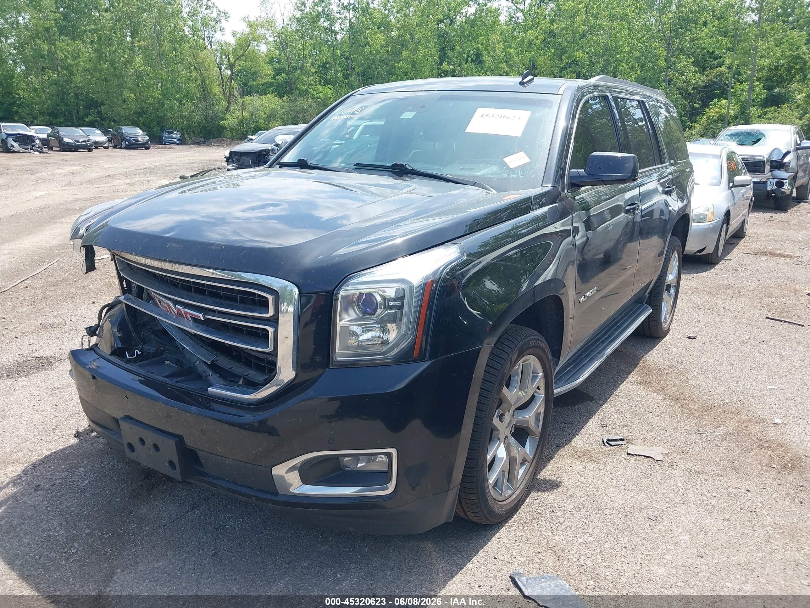 2015 Gmc Yukon Slt Black vin: 1GKS1BKC5FR230635