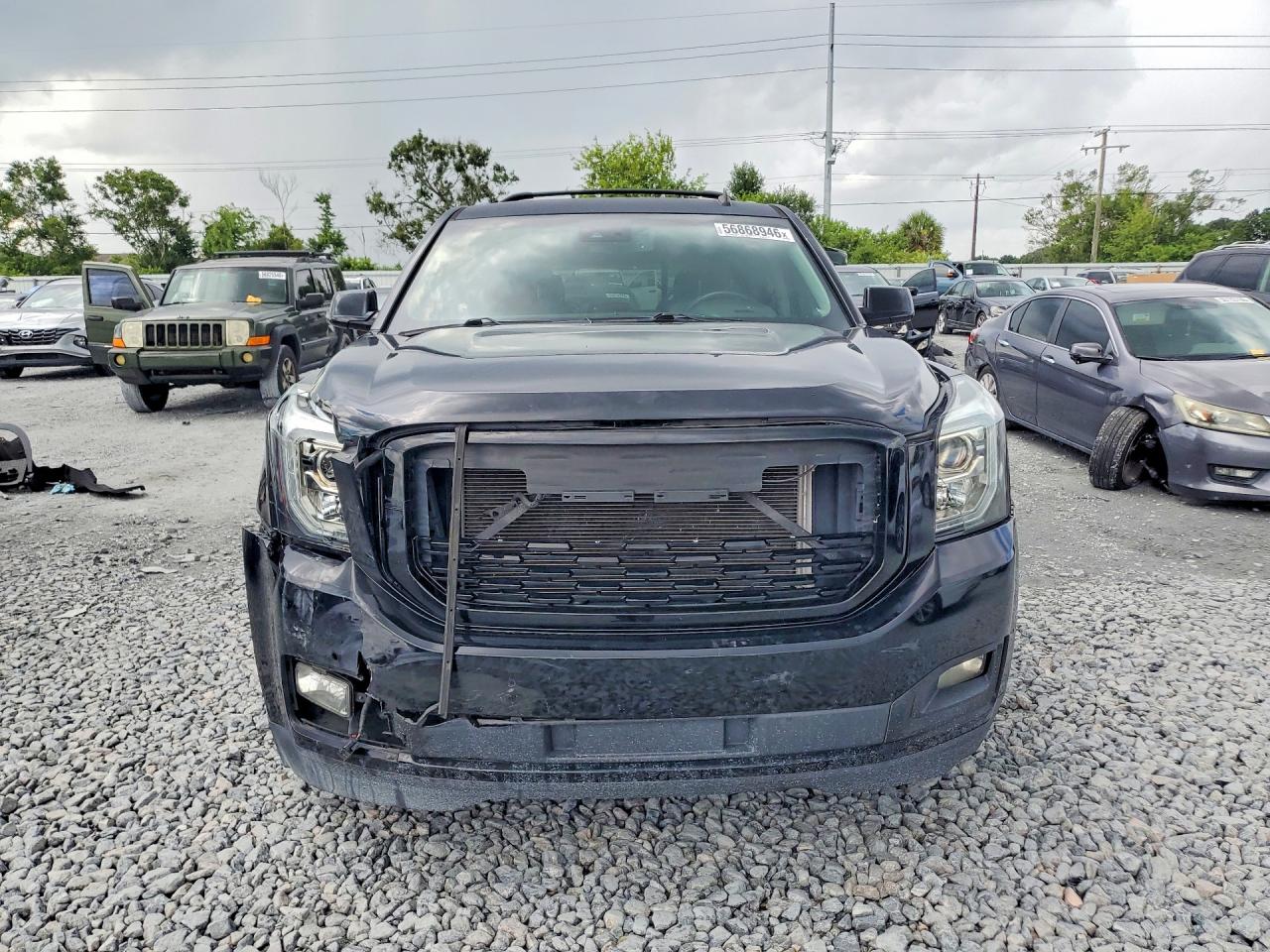 2015 Gmc Yukon Slt Black vin: 1GKS1BKC5FR243286