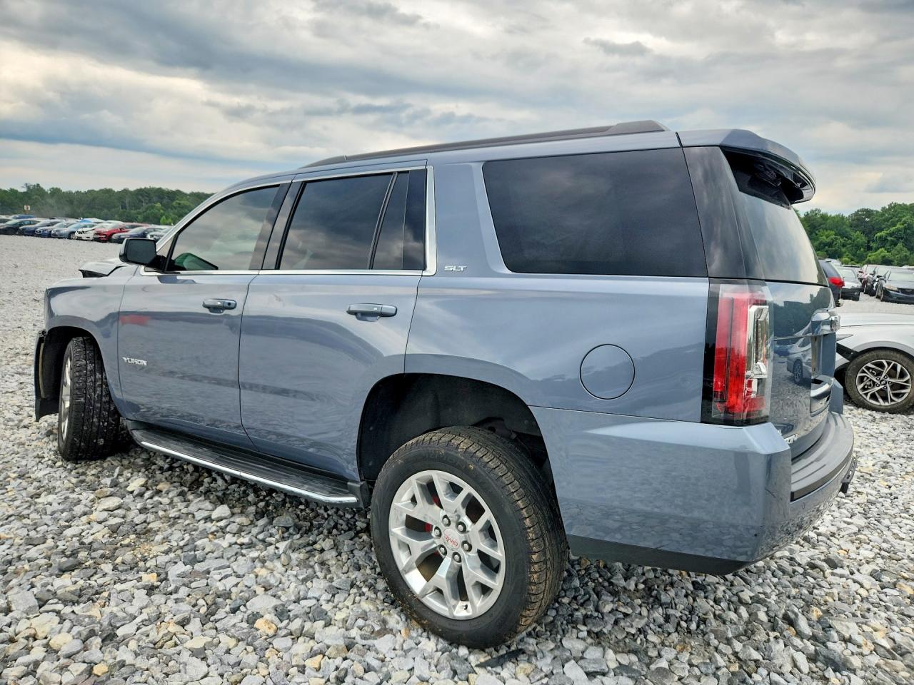 2015 Gmc Yukon Slt Blue vin: 1GKS1BKC5FR674260