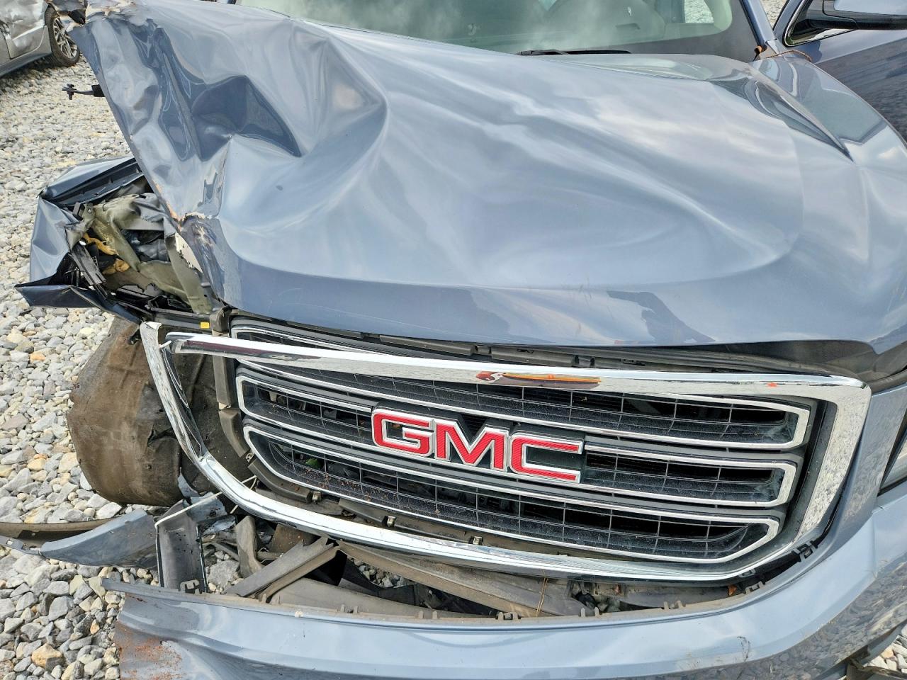 2015 Gmc Yukon Slt Blue vin: 1GKS1BKC5FR674260