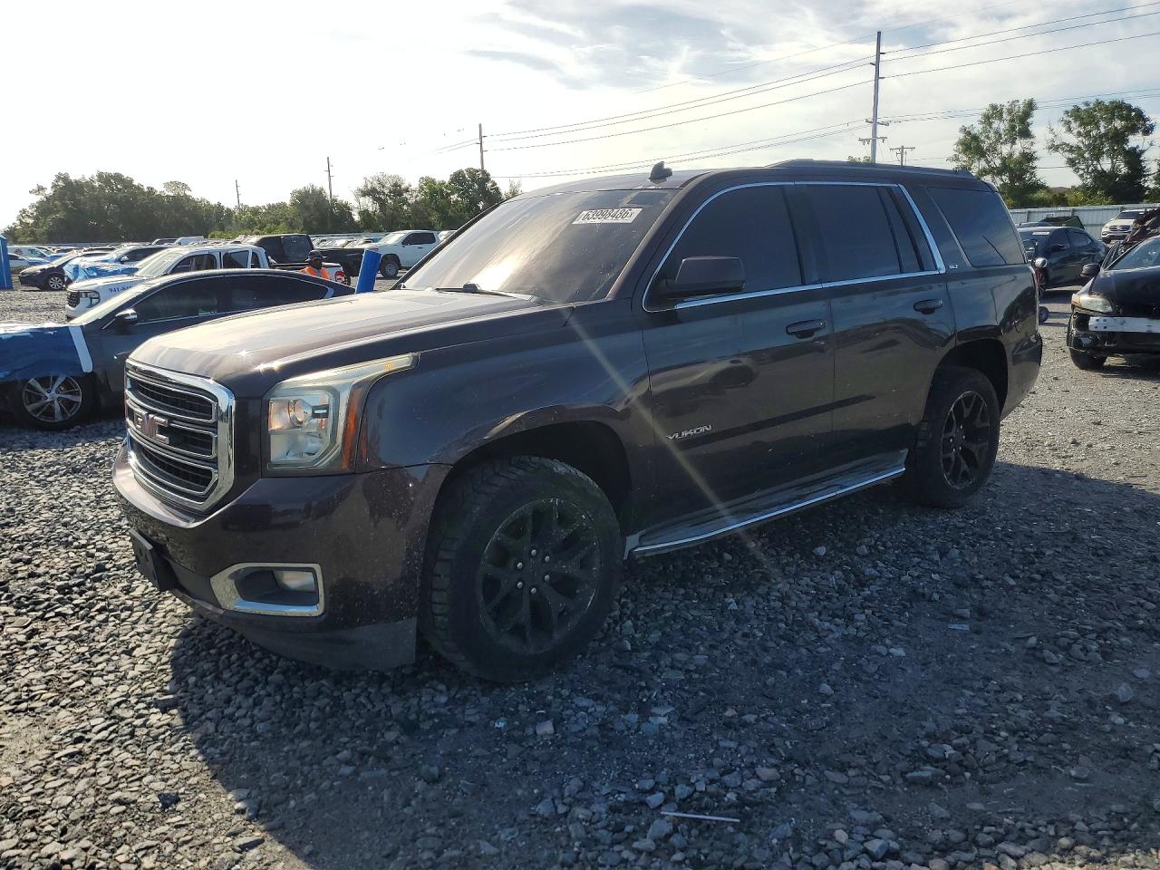 2015 Gmc Yukon Slt Purple vin: 1GKS1BKC6FR107300