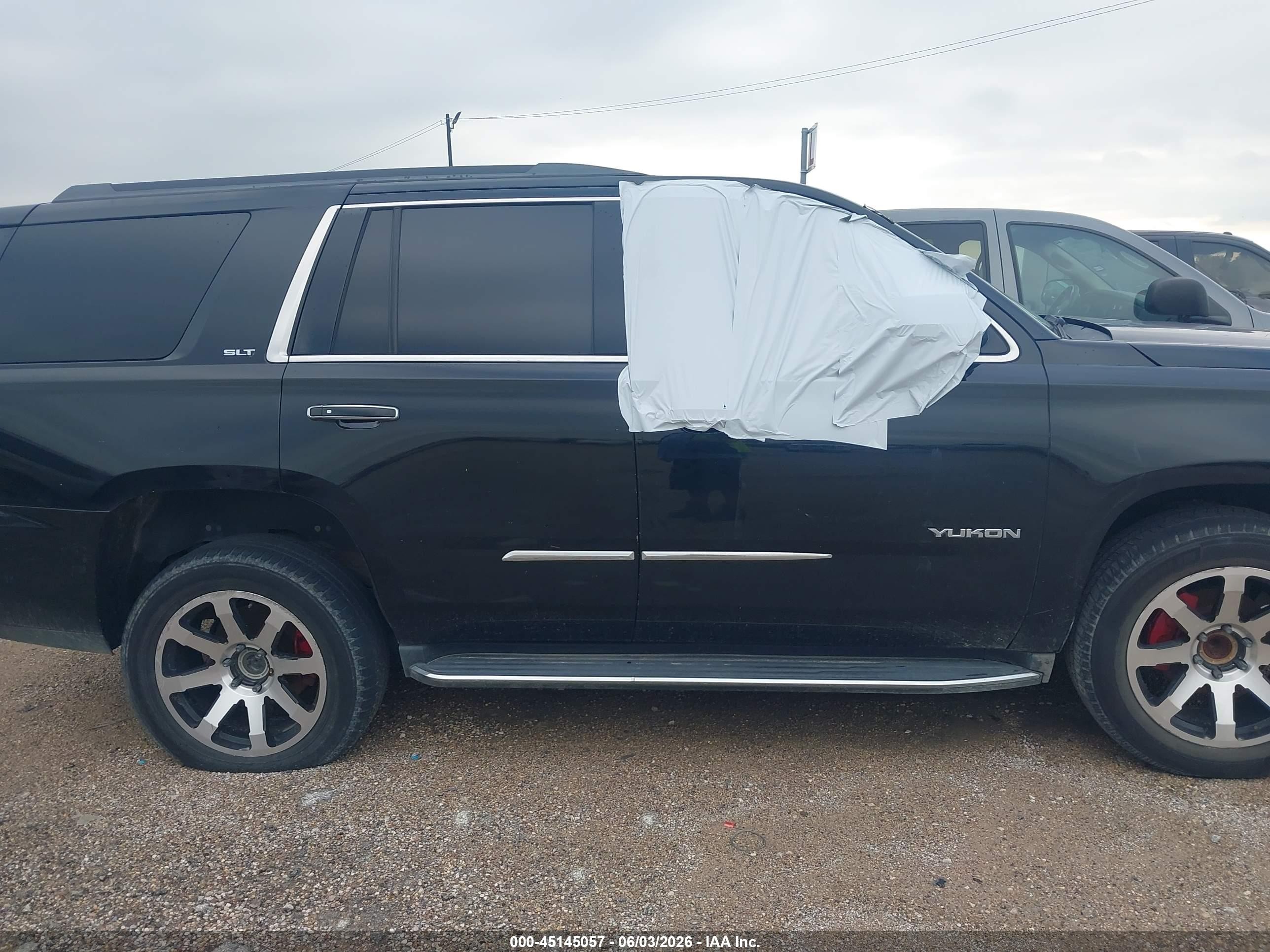 2015 Gmc Yukon Slt Black vin: 1GKS1BKC8FR113762