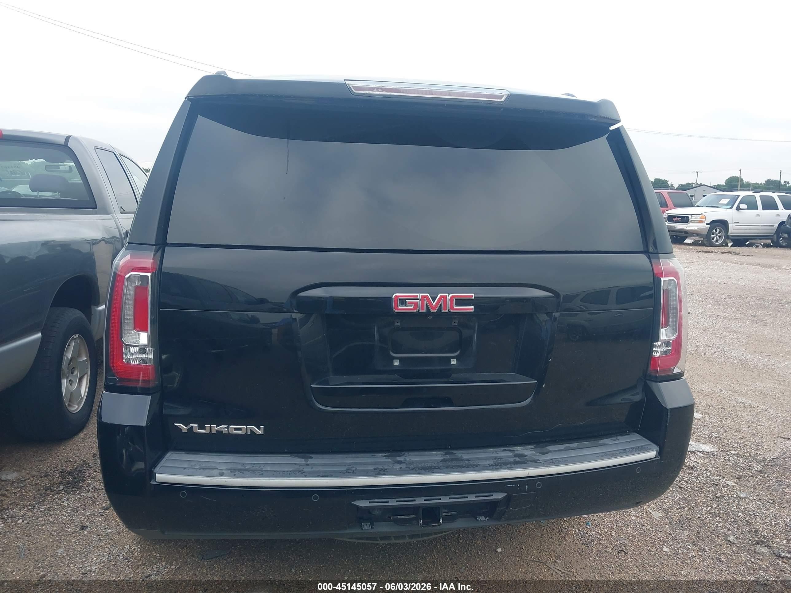 2015 Gmc Yukon Slt Black vin: 1GKS1BKC8FR113762
