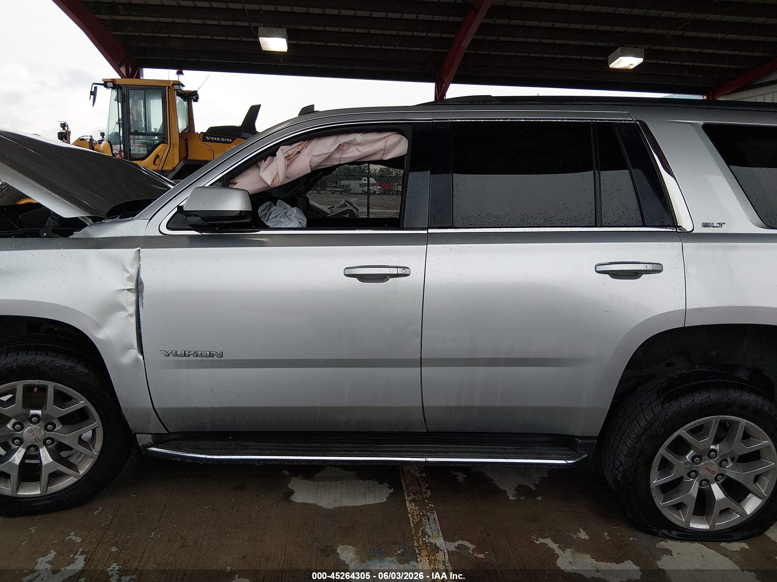 2015 Gmc Yukon Slt Silver vin: 1GKS1BKC9FR129274