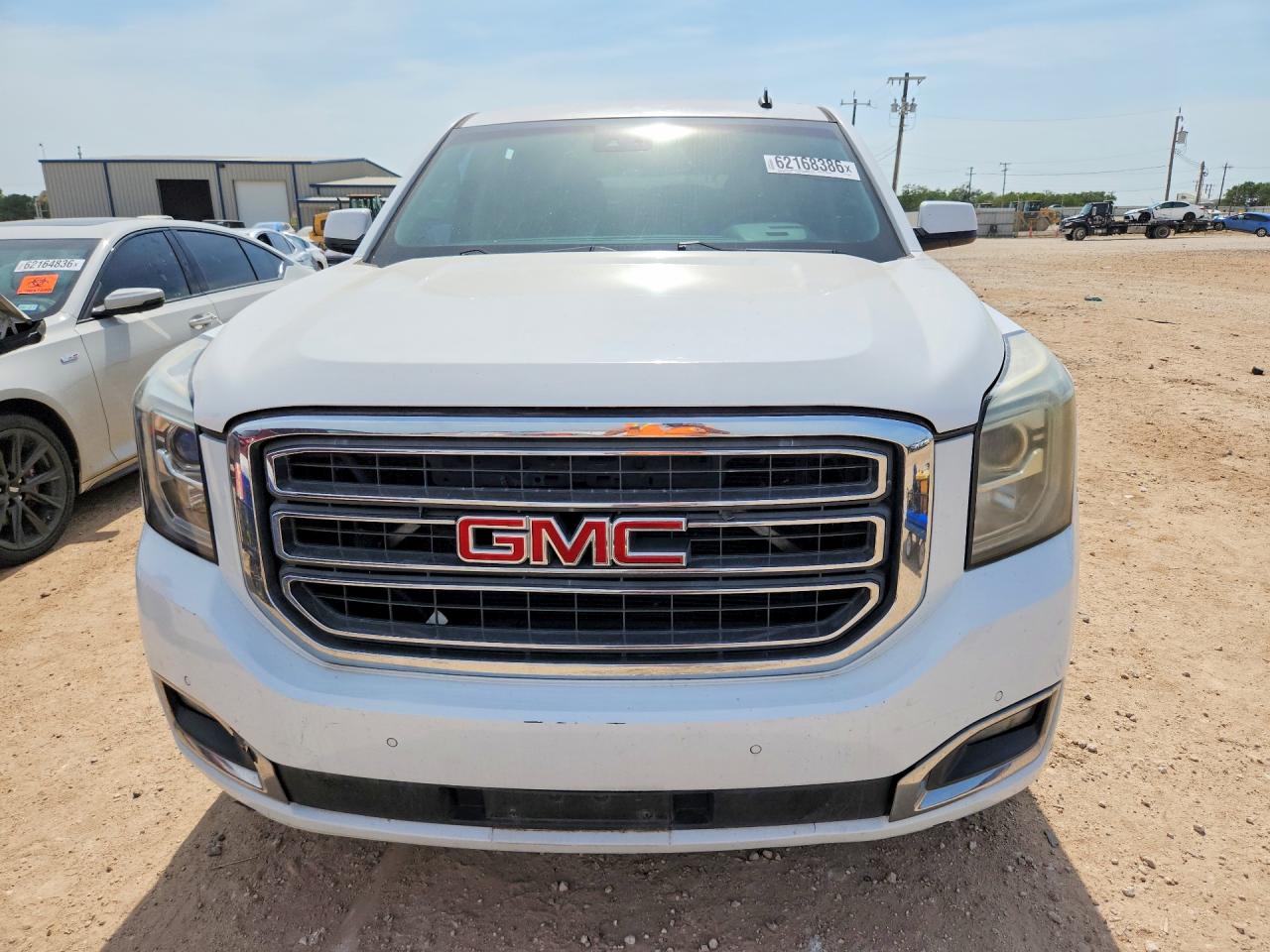 2015 Gmc Yukon Slt White vin: 1GKS1BKC9FR252072