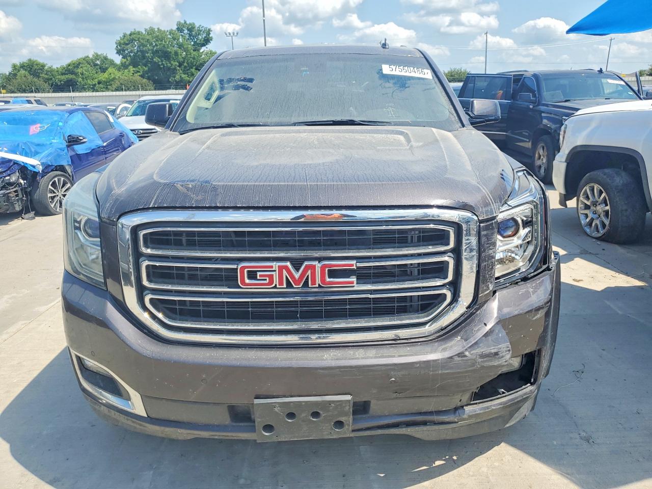 2015 Gmc Yukon Slt Charcoal vin: 1GKS1BKC9FR307717