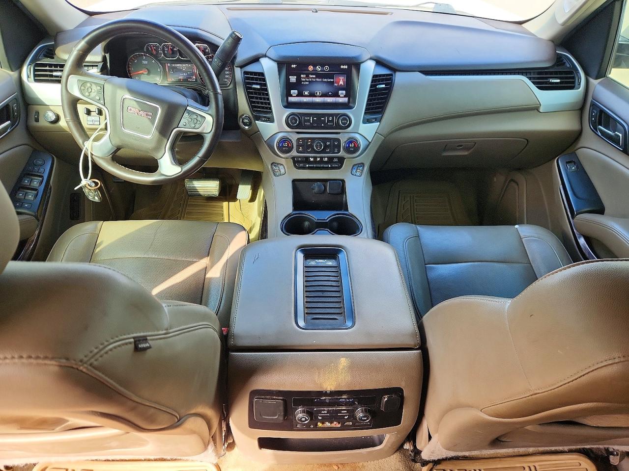 2015 Gmc Yukon Slt White vin: 1GKS1BKCXFR610165