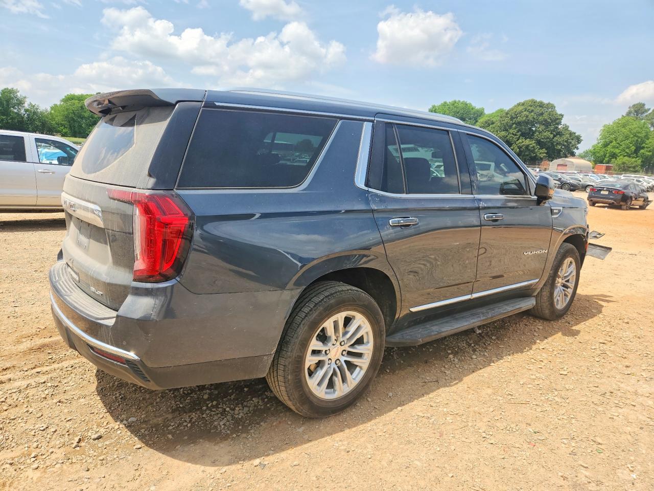2021 Gmc Yukon Slt Gray vin: 1GKS1BKD7MR252142
