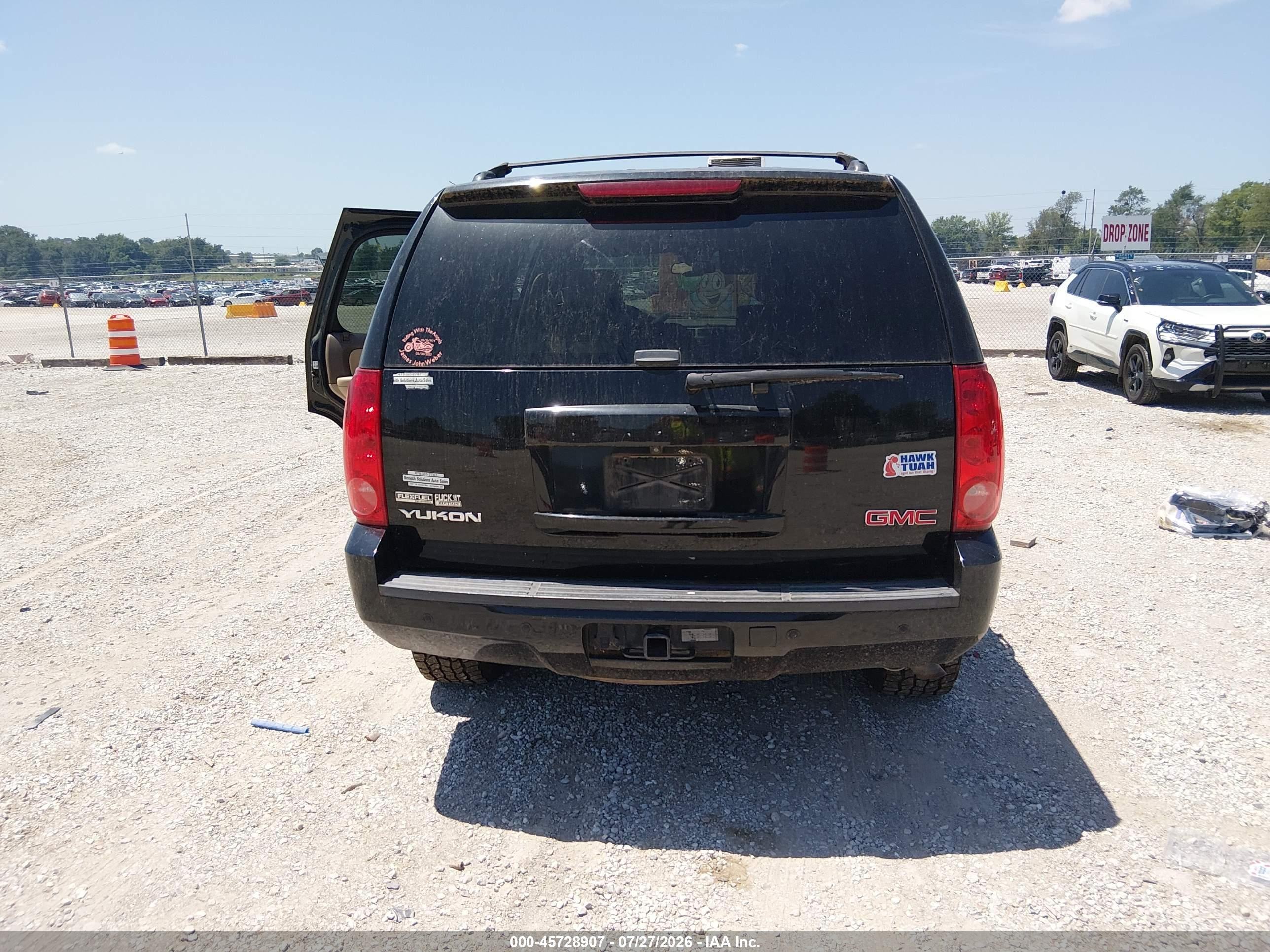 2011 Gmc Yukon Slt Black vin: 1GKS1CE00BR101574