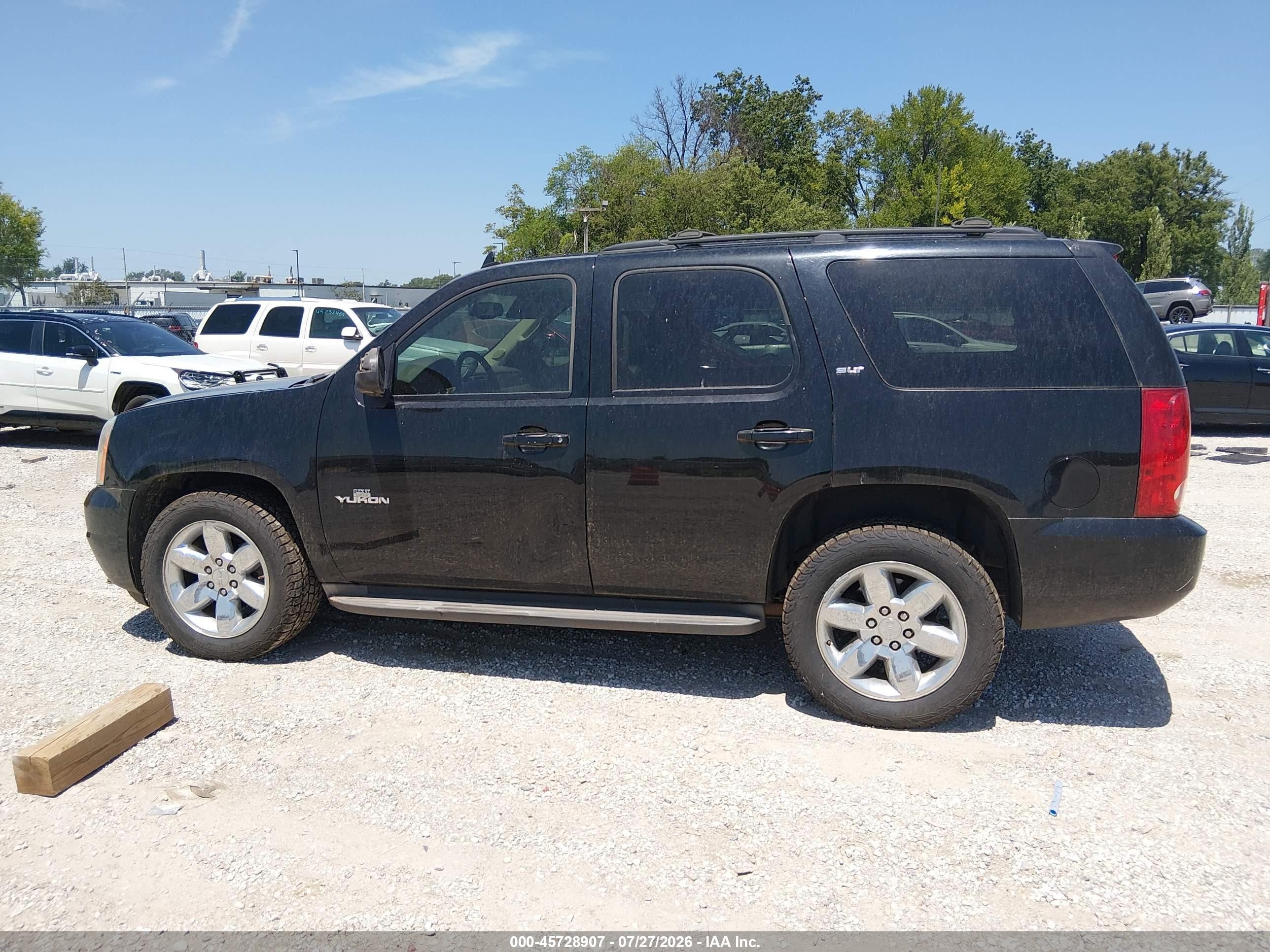 2011 Gmc Yukon Slt Black vin: 1GKS1CE00BR101574
