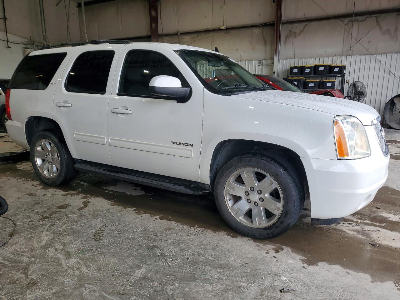 2013 Gmc Yukon Slt White vin: 1GKS1CE00DR249078