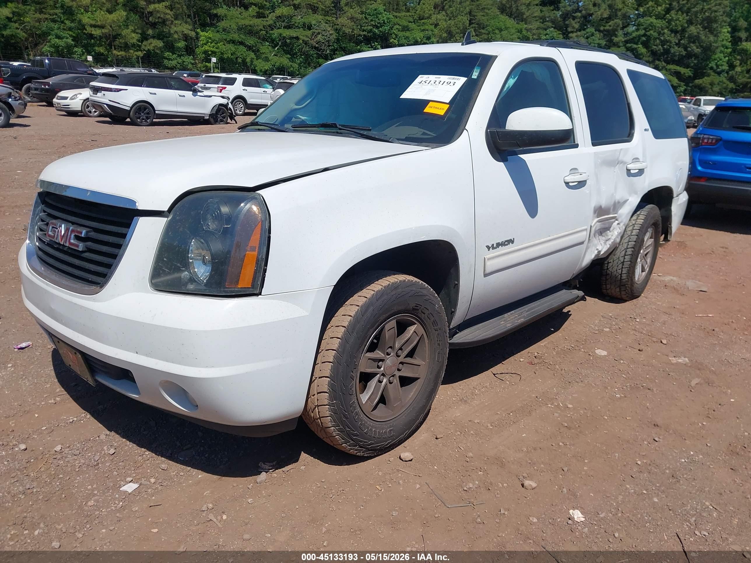 2011 Gmc Yukon Slt White vin: 1GKS1CE01BR209055