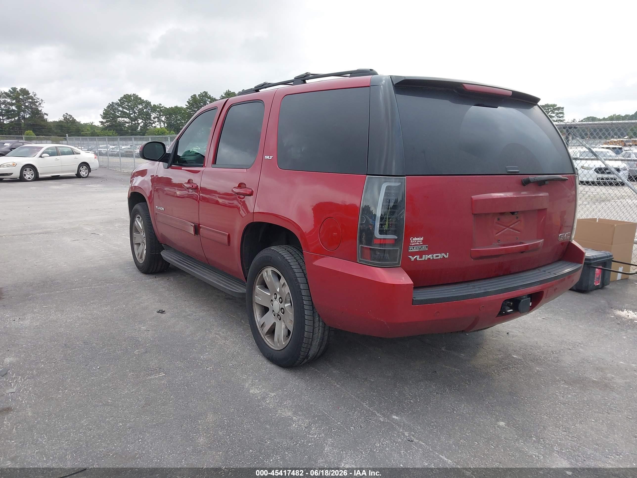 2012 Gmc Yukon Slt Red vin: 1GKS1CE05CR313100
