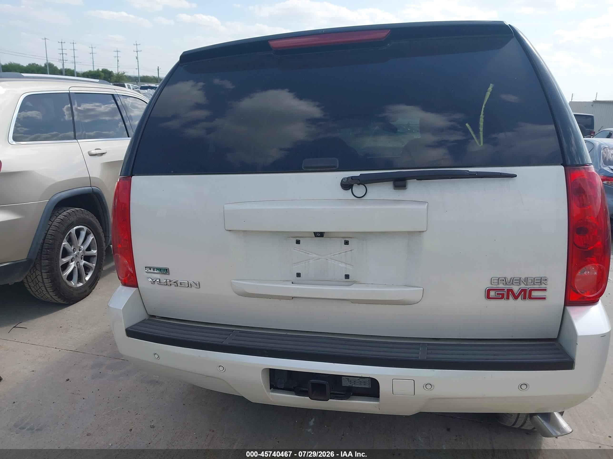 2011 Gmc Yukon Slt White vin: 1GKS1CE07BR248264