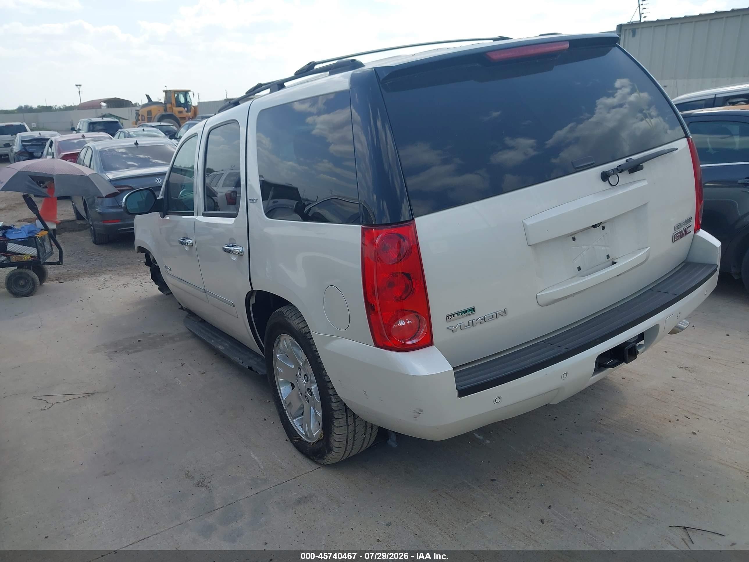 2011 Gmc Yukon Slt White vin: 1GKS1CE07BR248264