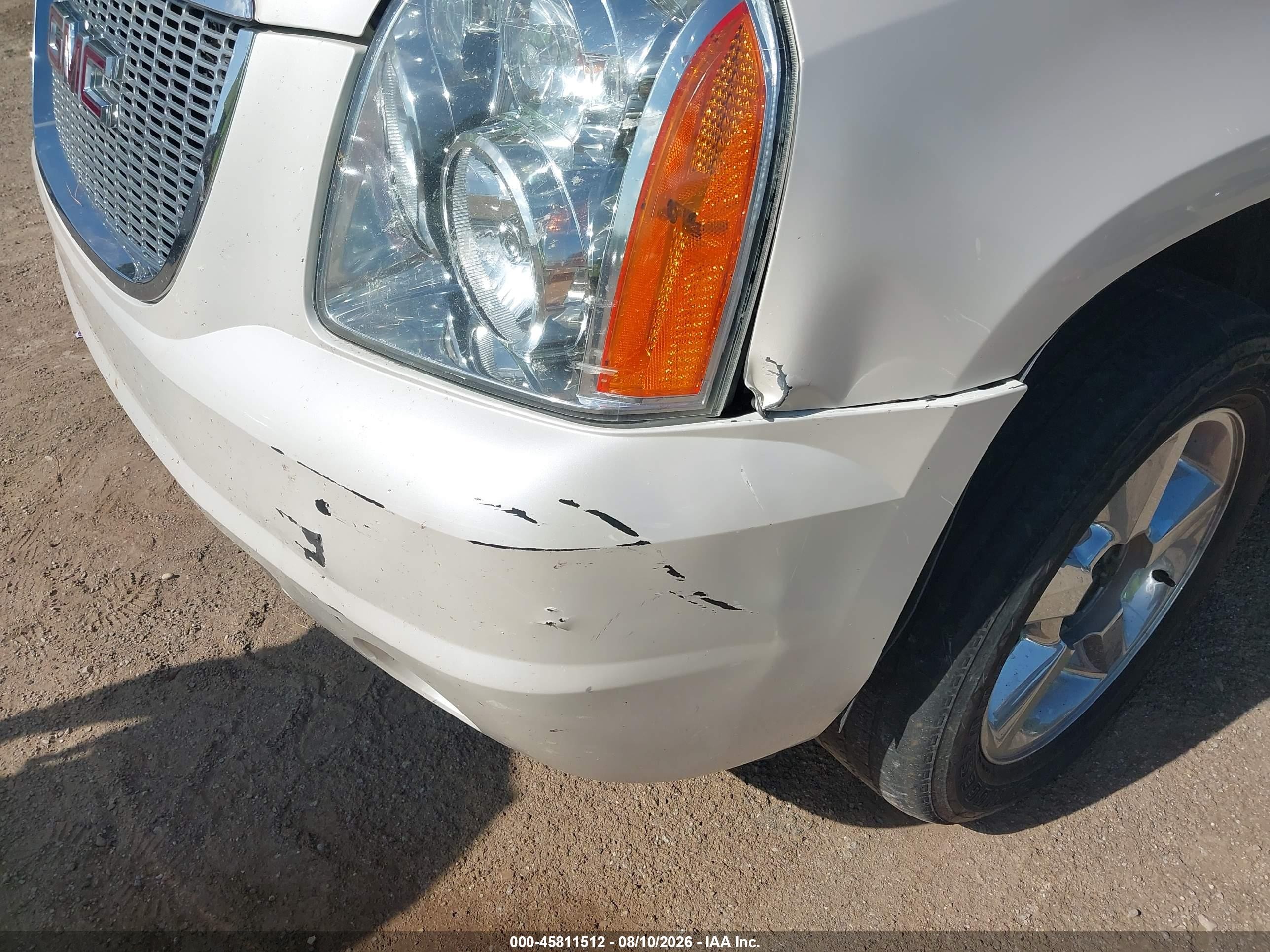 2013 Gmc Yukon Slt White vin: 1GKS1CE07DR120660