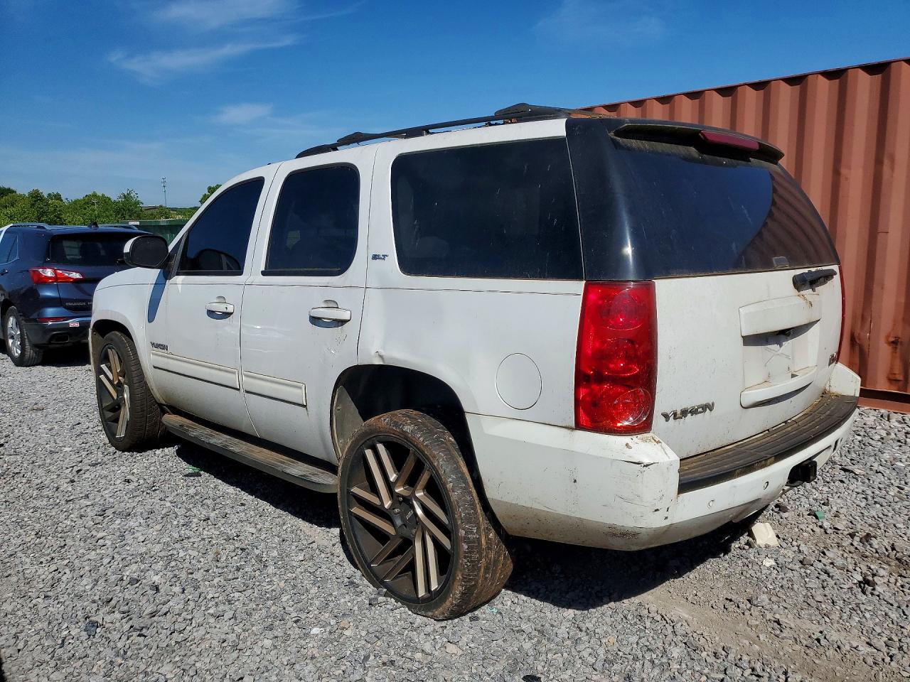 2013 Gmc Yukon Slt White vin: 1GKS1CE09DR134236