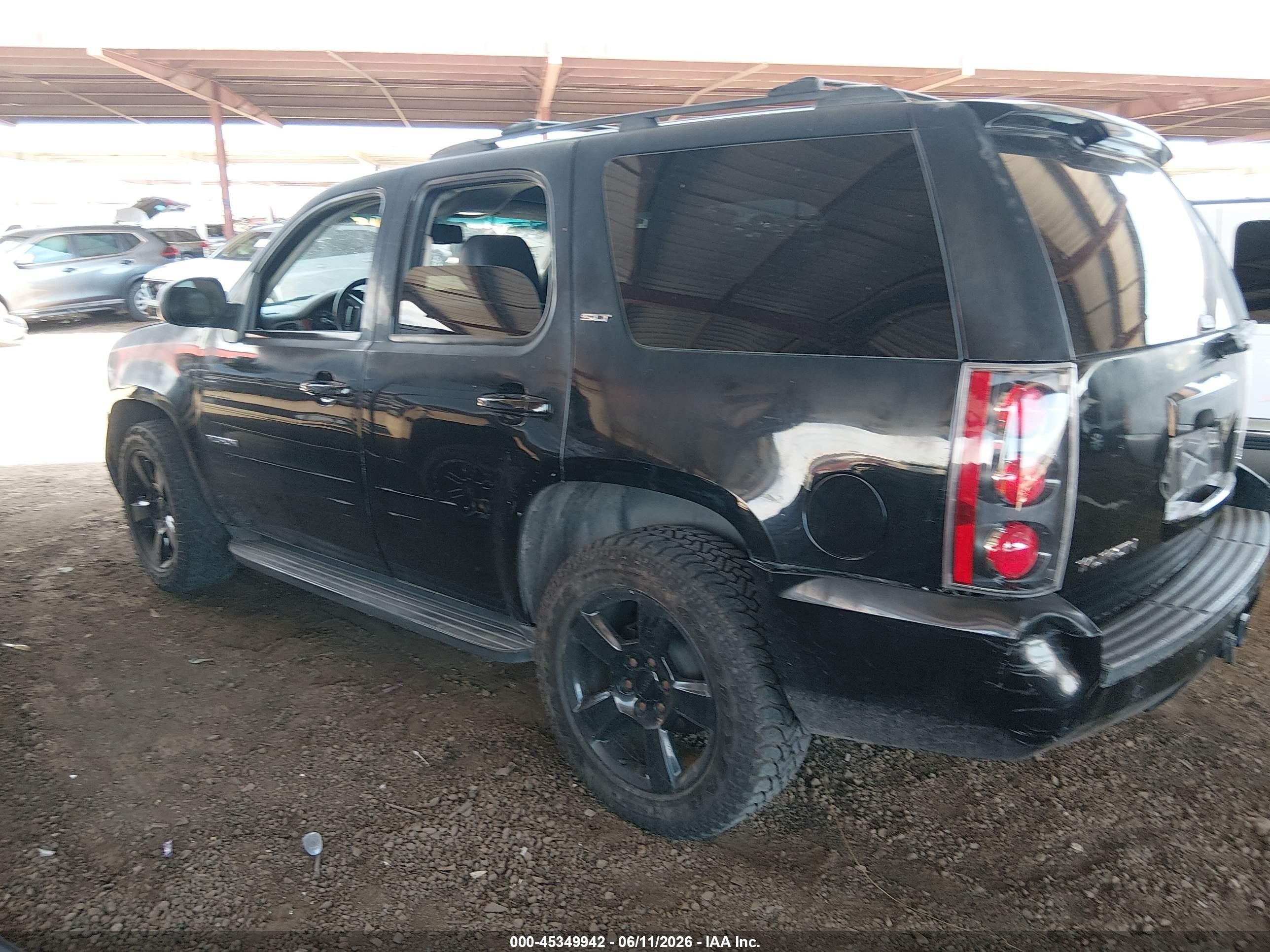 2013 Gmc Yukon Slt Black vin: 1GKS1CE09DR269989
