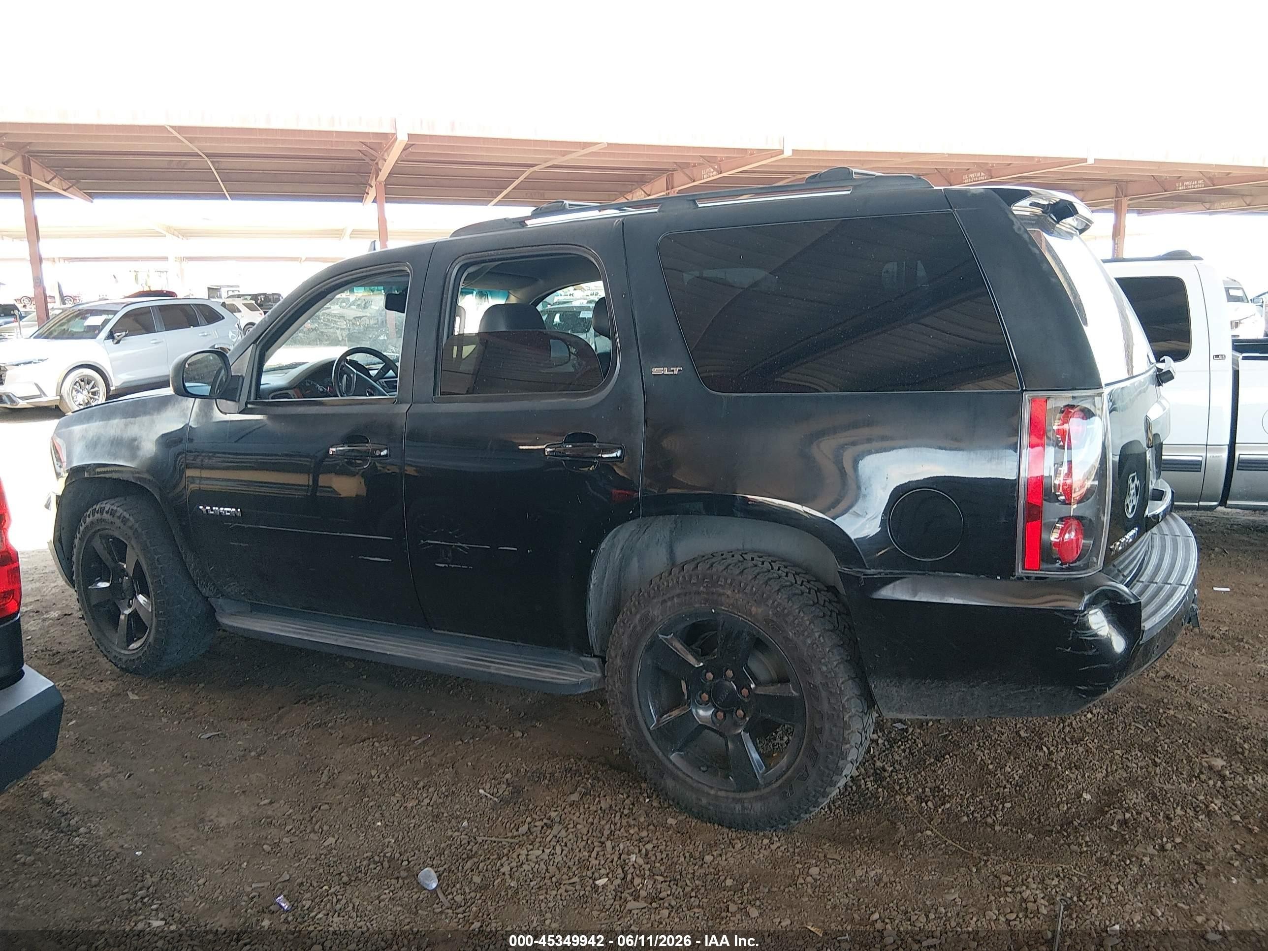2013 Gmc Yukon Slt Black vin: 1GKS1CE09DR269989
