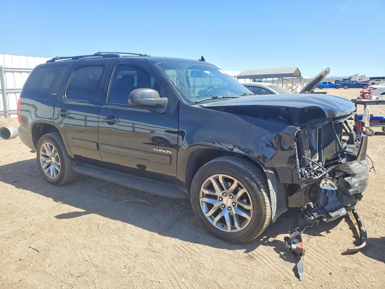 2013 Gmc Yukon Slt Black vin: 1GKS1CE0XDR129465