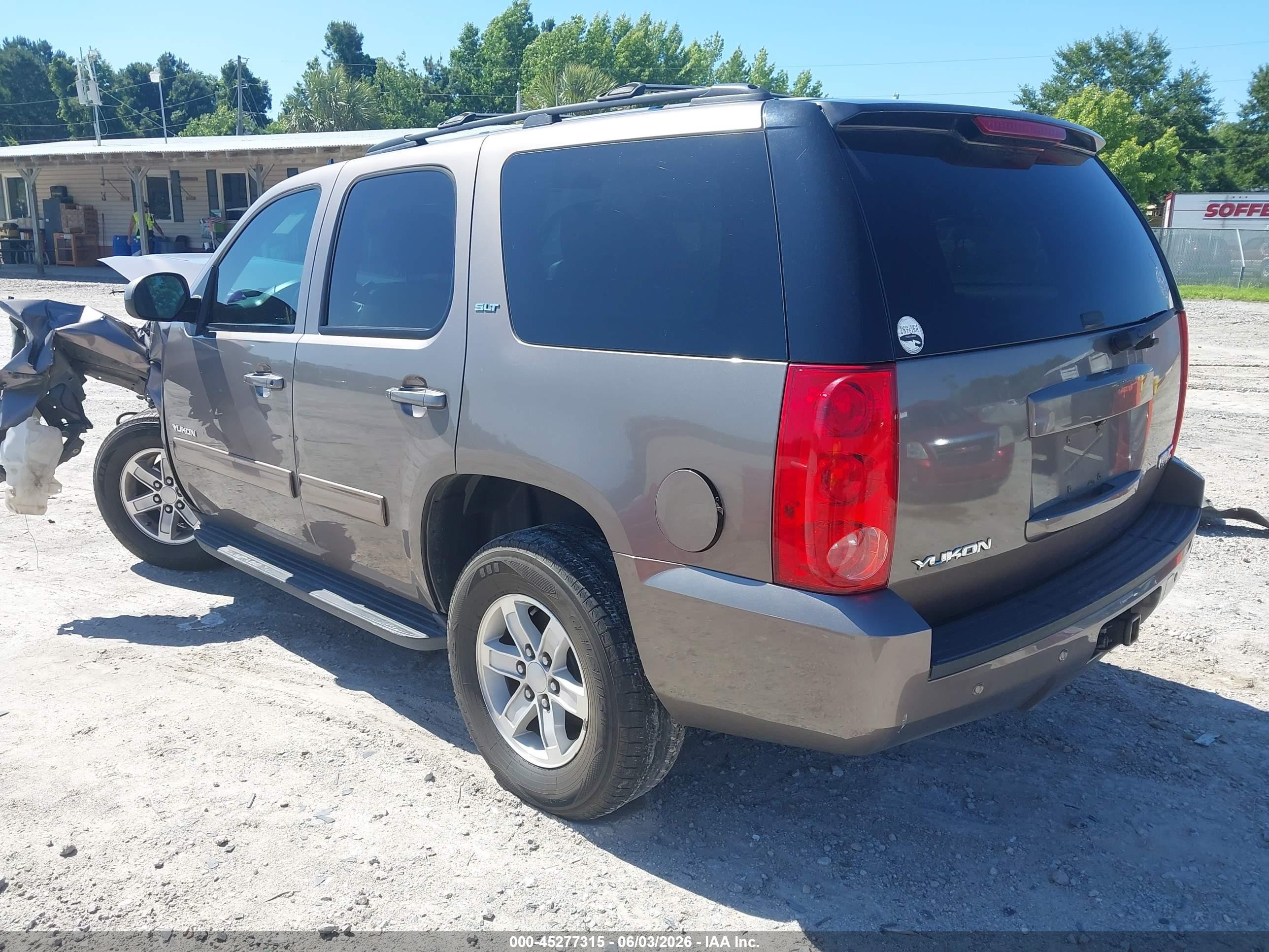 2014 Gmc Yukon Slt Gray vin: 1GKS1CE0XER195452
