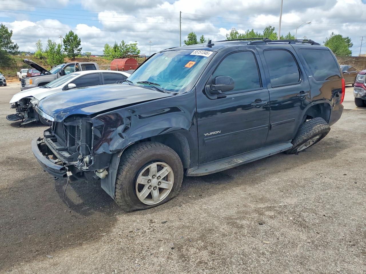 2014 Gmc Yukon Slt Black vin: 1GKS1CE0XER209429