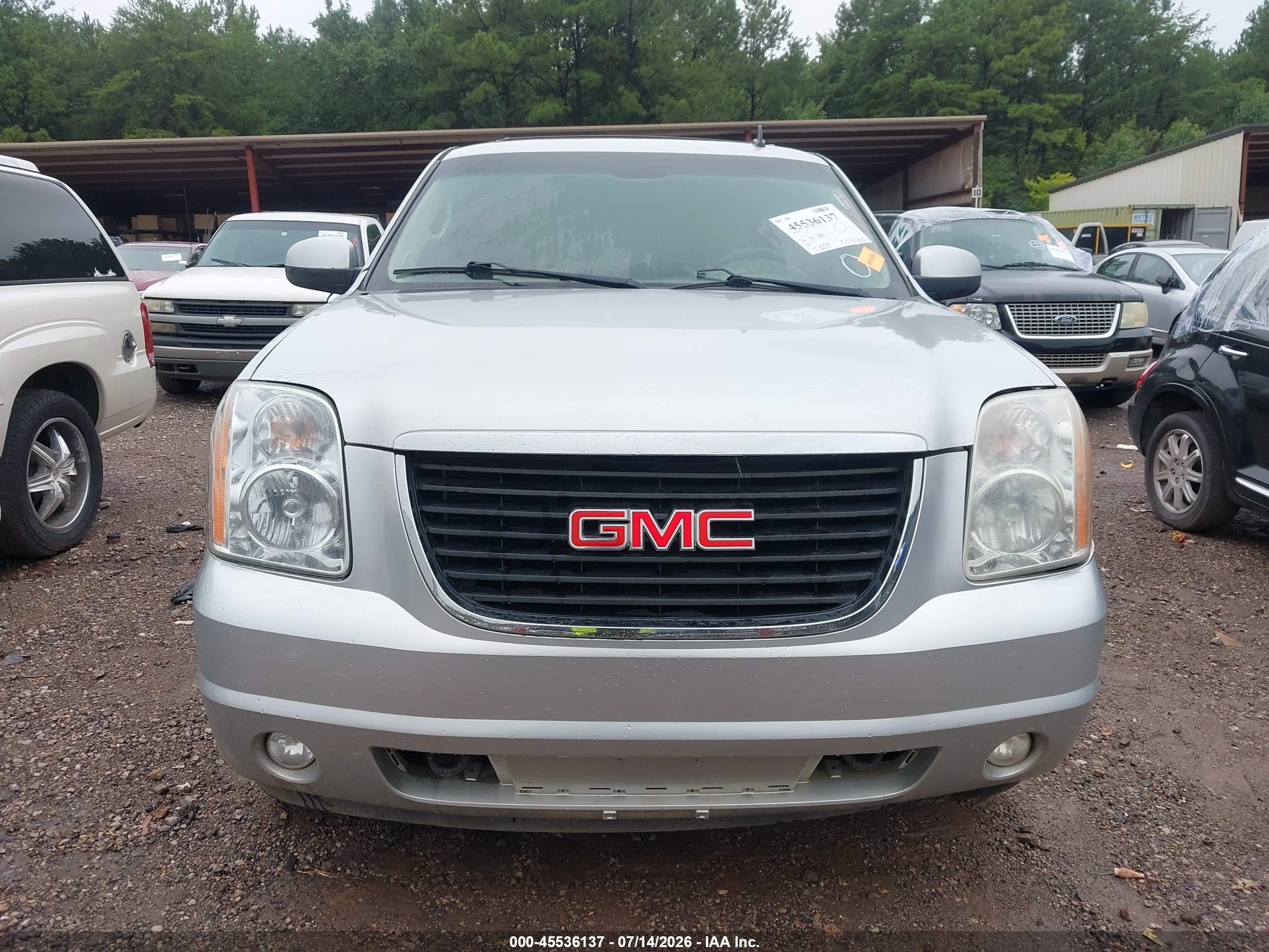 2014 Gmc Yukon Slt Gray vin: 1GKS1CE0XER232175