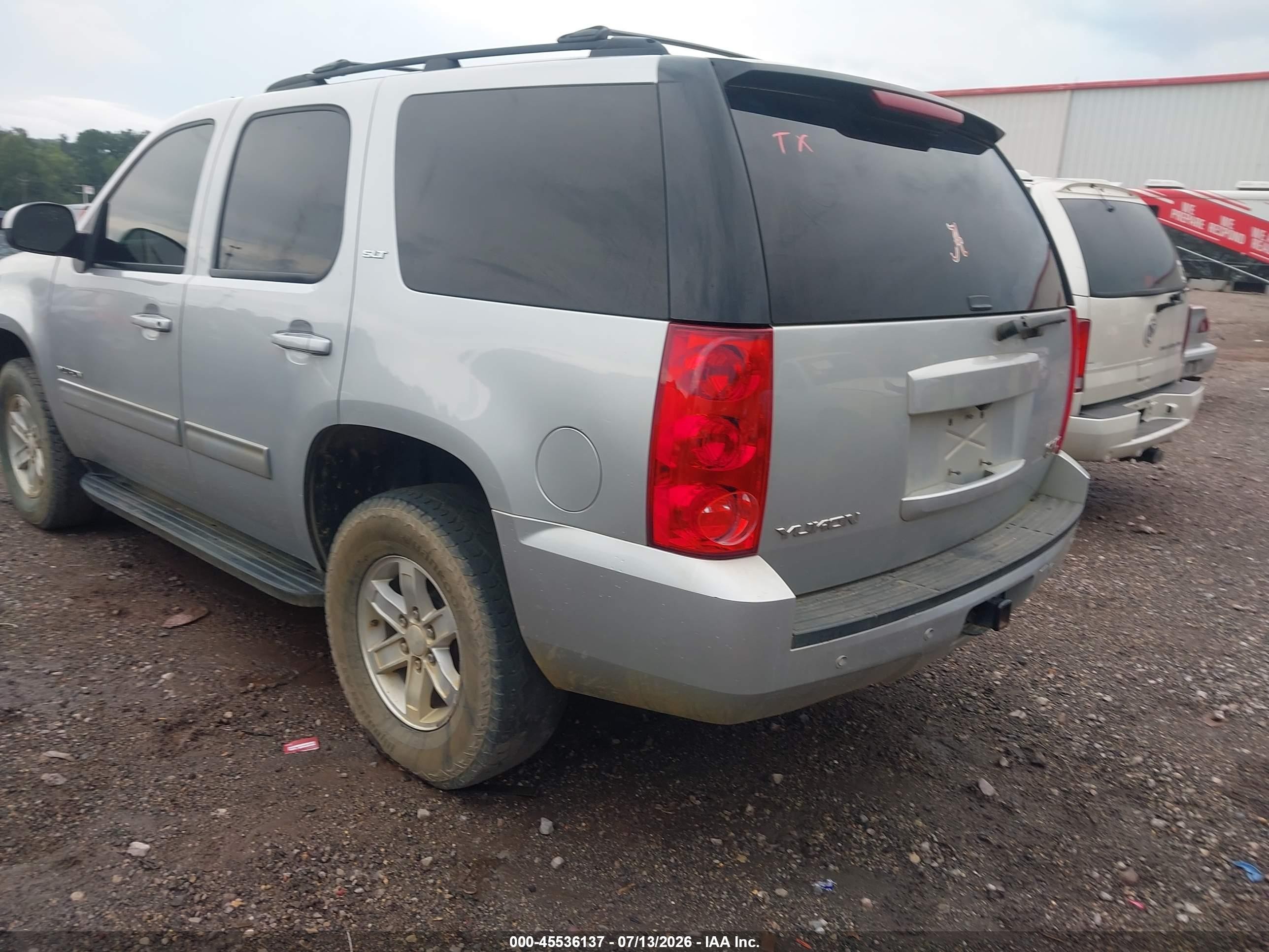 2014 Gmc Yukon Slt Gray vin: 1GKS1CE0XER232175