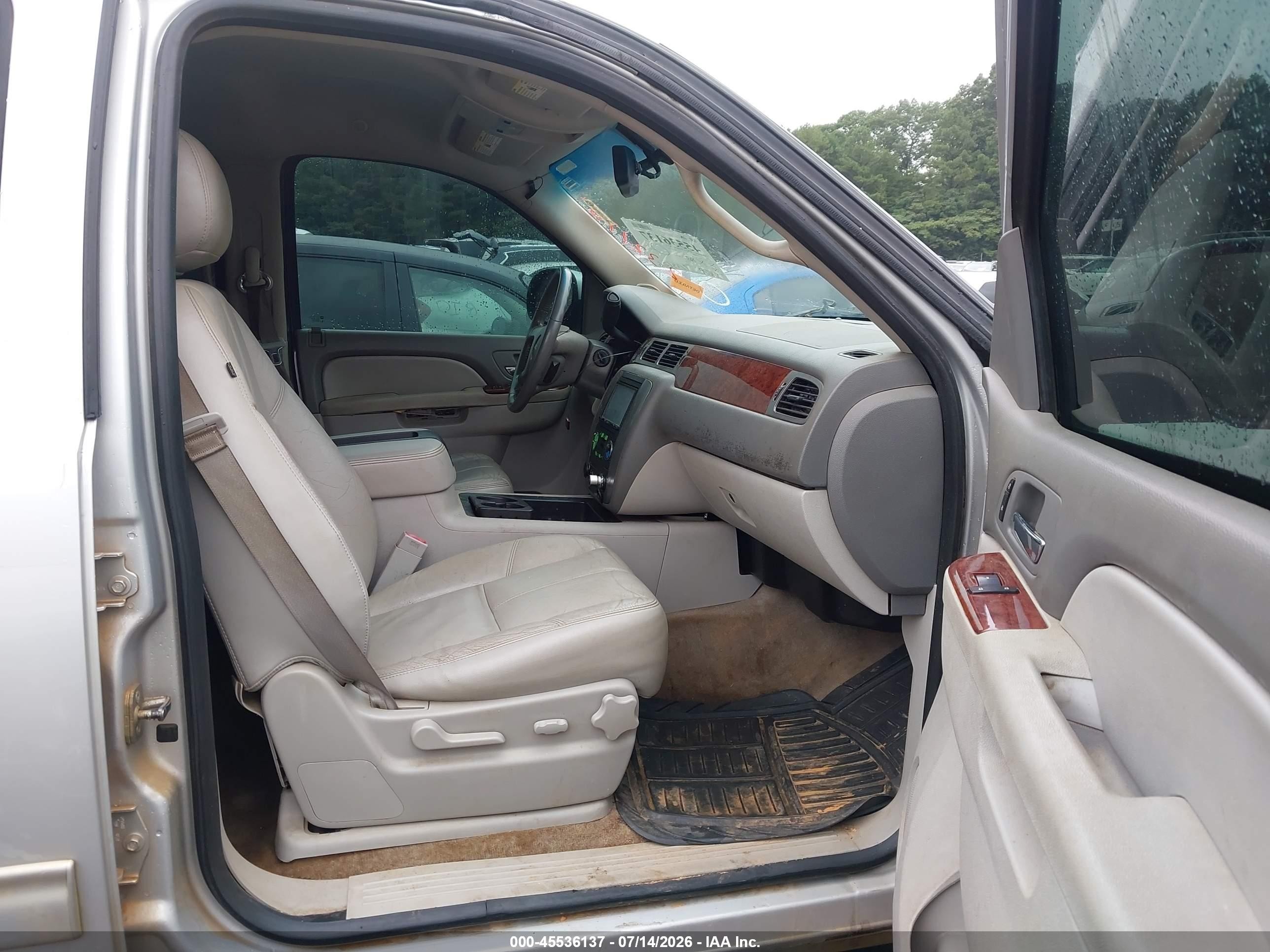 2014 Gmc Yukon Slt Gray vin: 1GKS1CE0XER232175