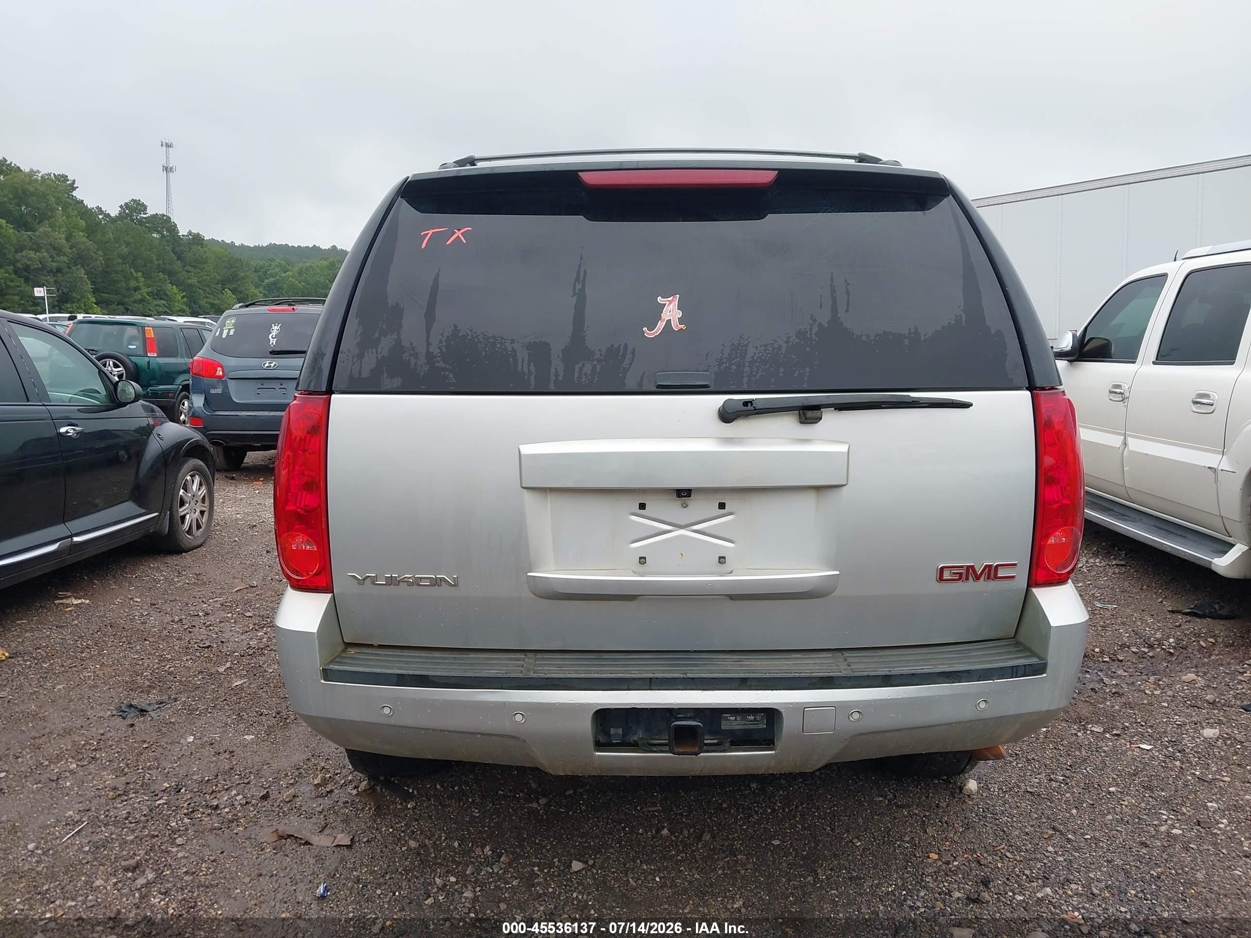 2014 Gmc Yukon Slt Gray vin: 1GKS1CE0XER232175