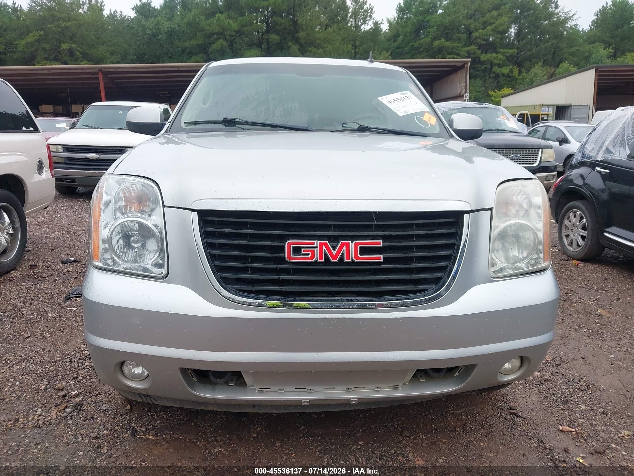2014 Gmc Yukon Slt Gray vin: 1GKS1CE0XER232175