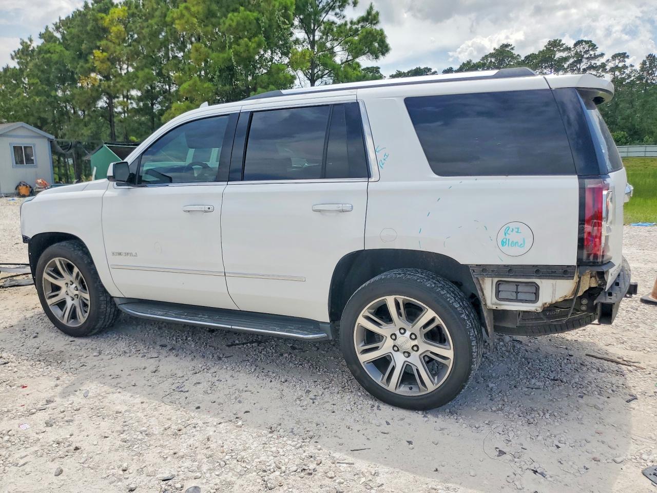 2015 Gmc Yukon Denali White vin: 1GKS1CKJ1FR528619
