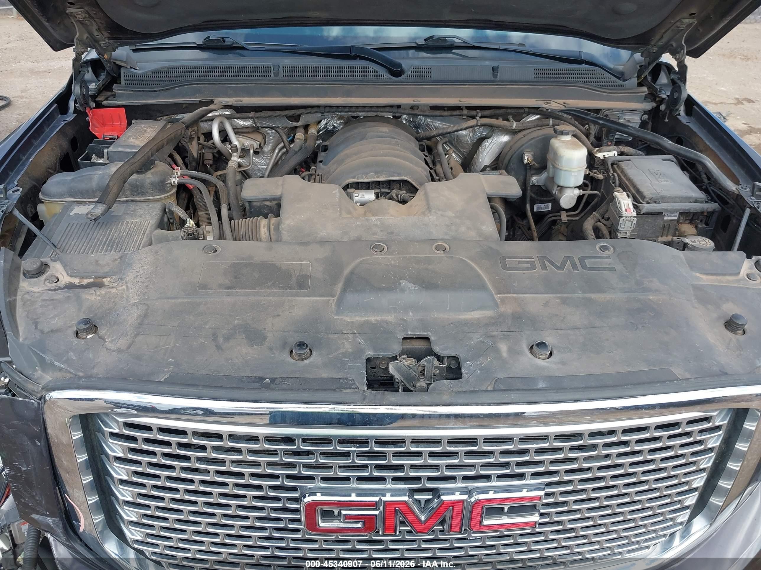 2015 Gmc Yukon Denali Black vin: 1GKS1CKJ2FR711124