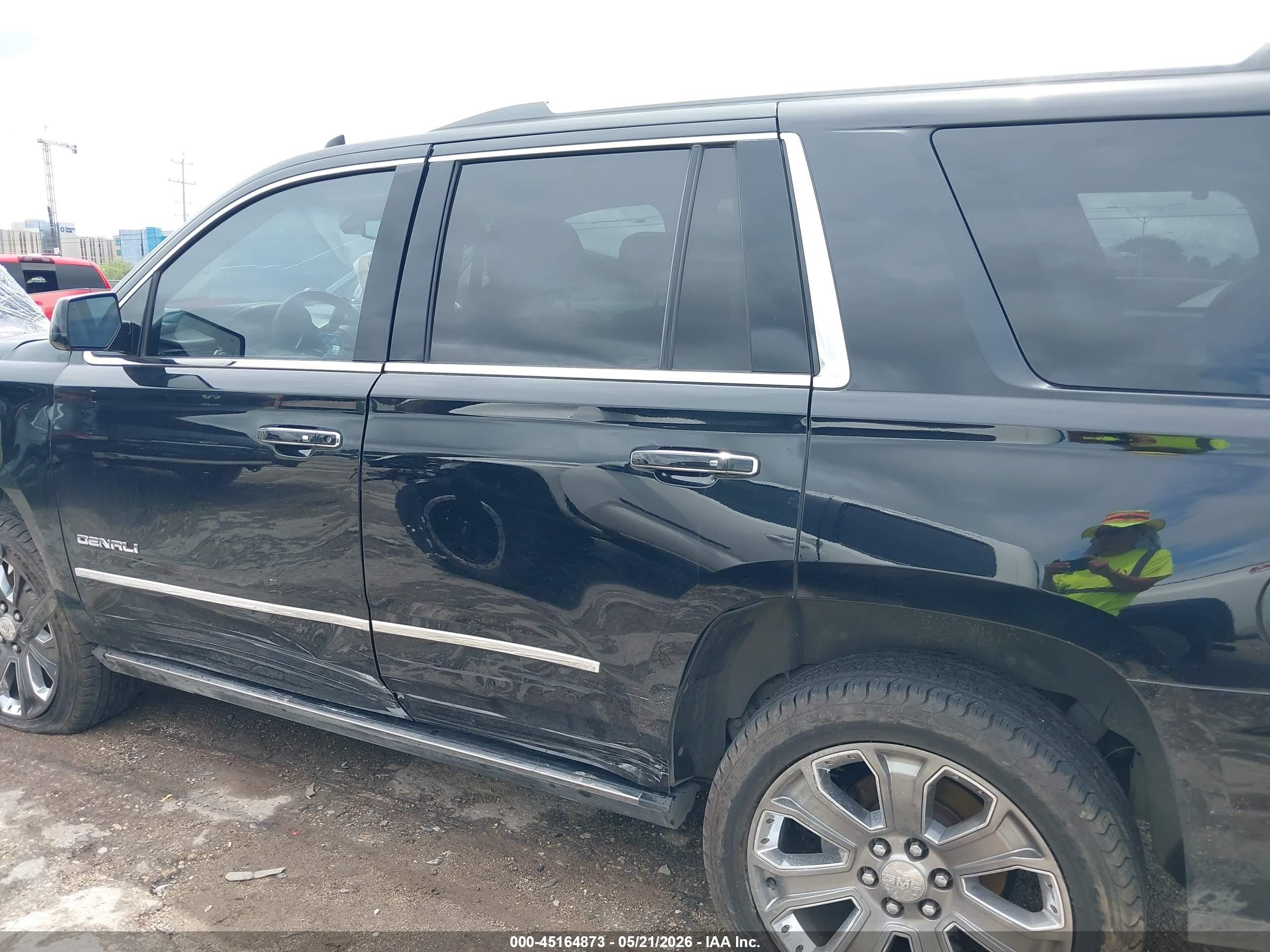 2015 Gmc Yukon Denali Черный vin: 1GKS1CKJ2FR734841
