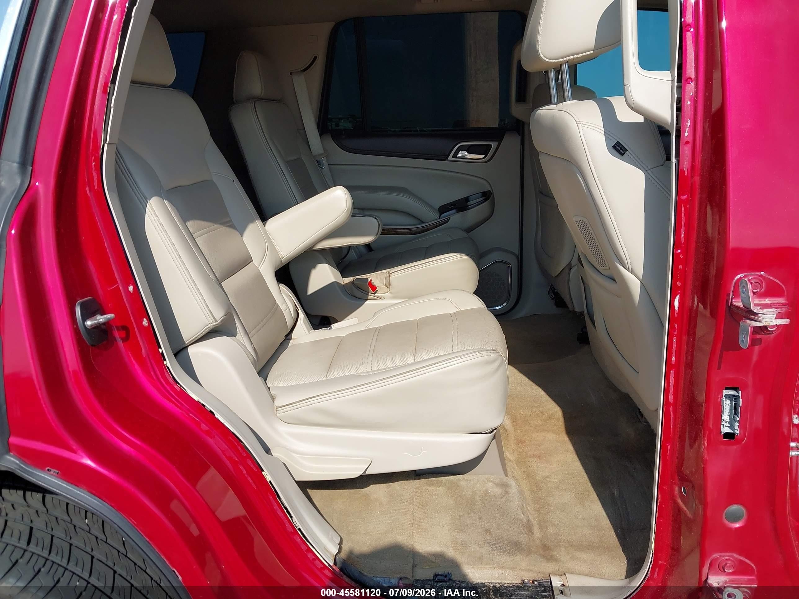 2015 Gmc Yukon Denali Красный vin: 1GKS1CKJ3FR137004