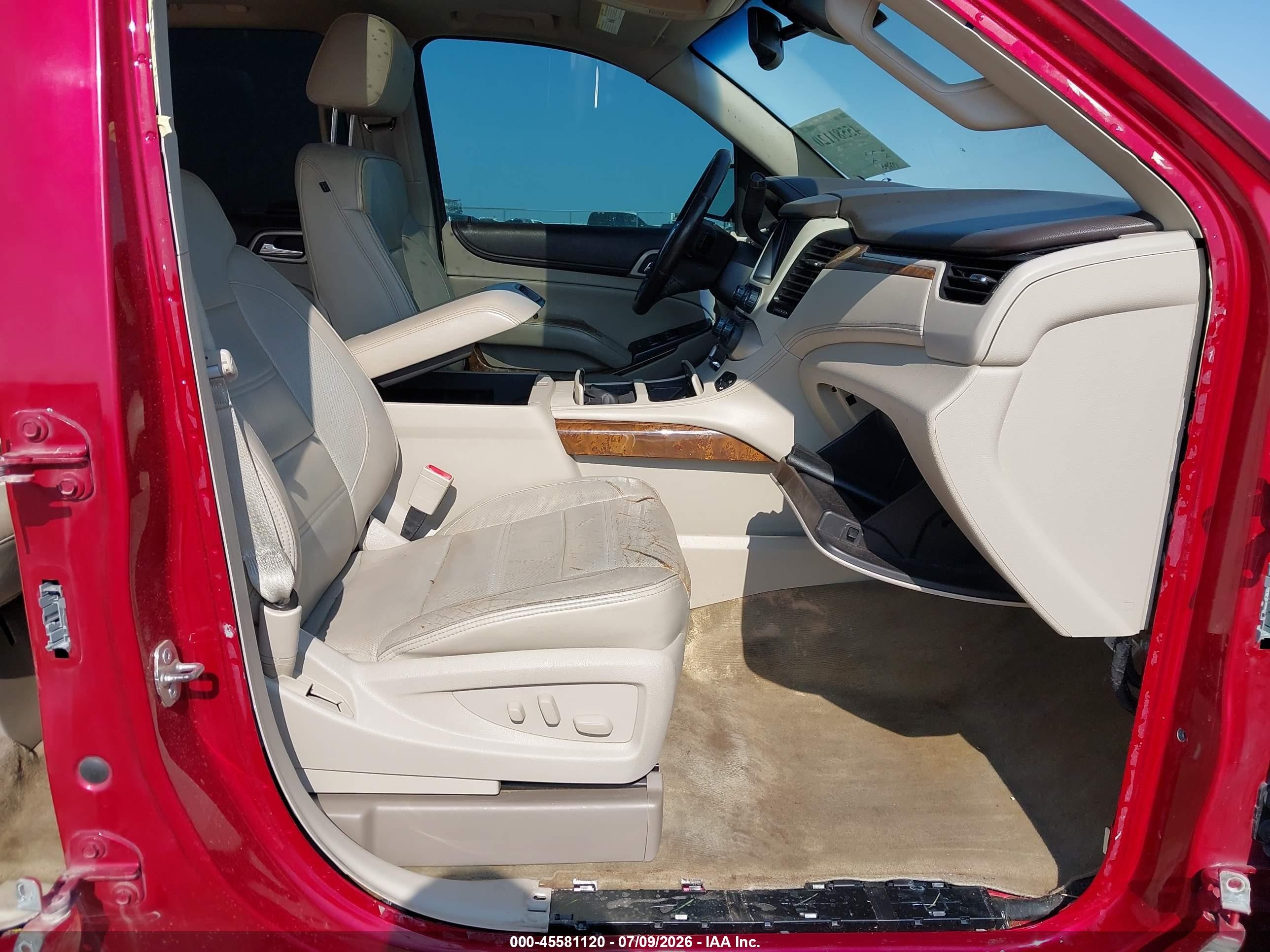 2015 Gmc Yukon Denali Красный vin: 1GKS1CKJ3FR137004