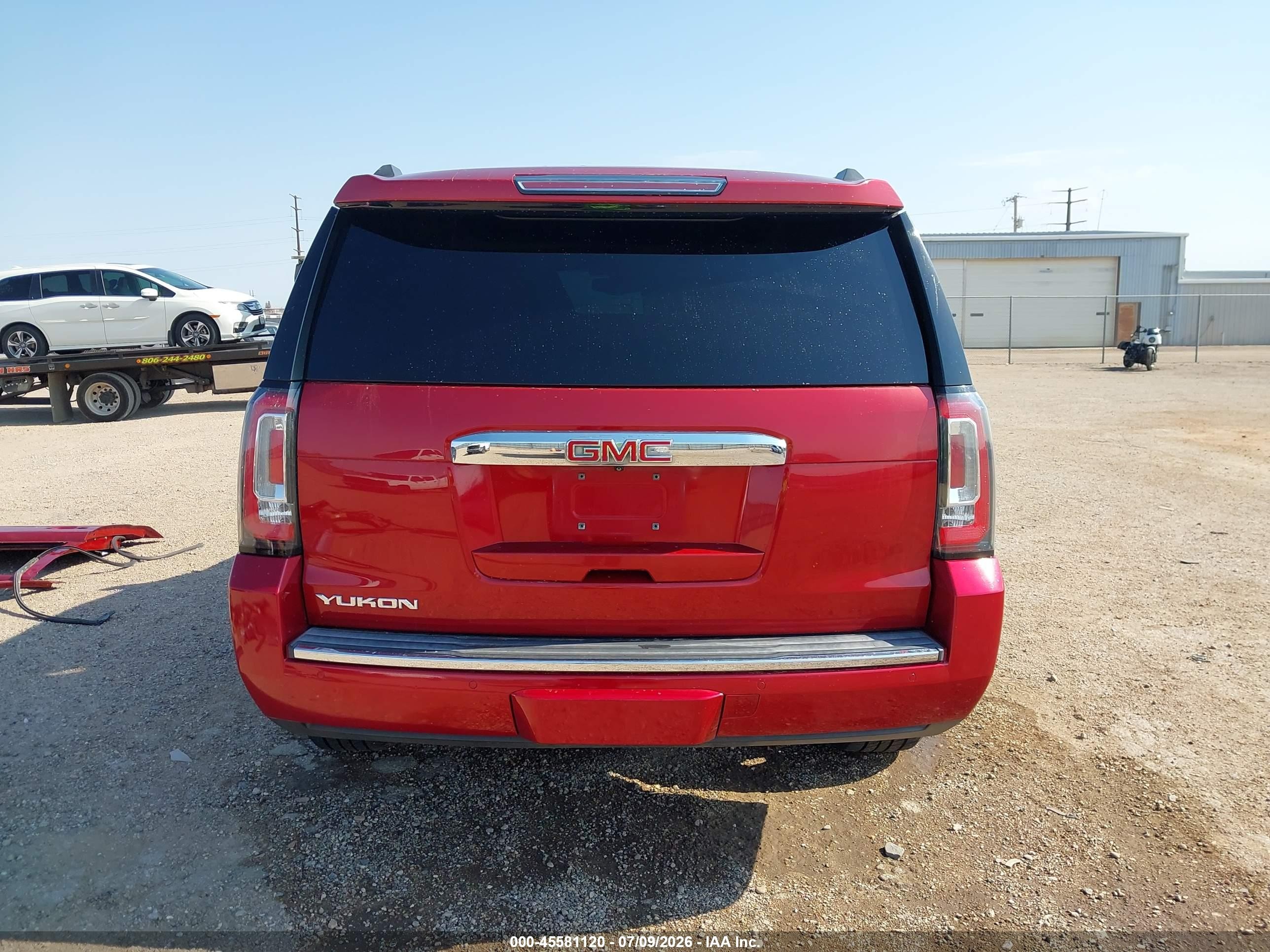 2015 Gmc Yukon Denali Красный vin: 1GKS1CKJ3FR137004