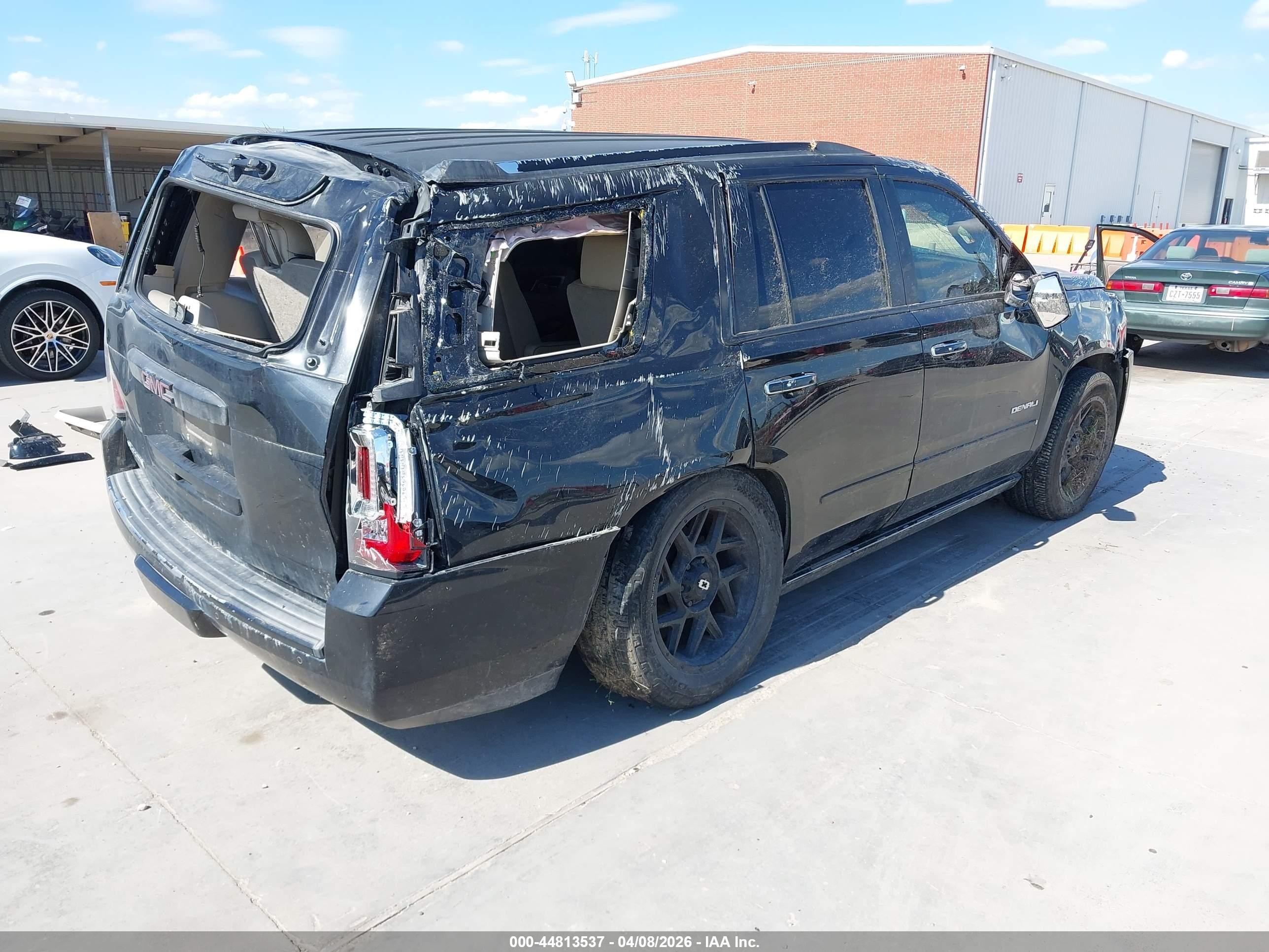 2015 Gmc Yukon Denali Black vin: 1GKS1CKJ3FR142834