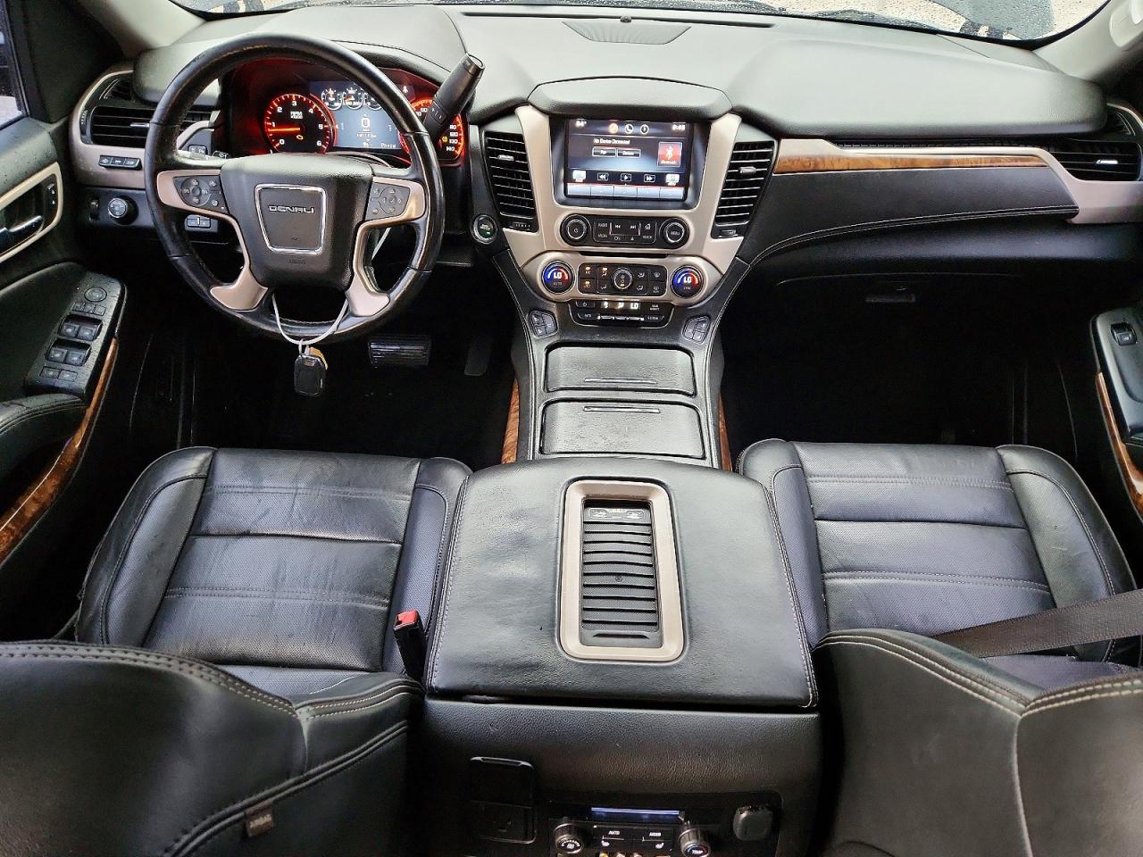 2015 Gmc Yukon Denali Black vin: 1GKS1CKJ3FR675492