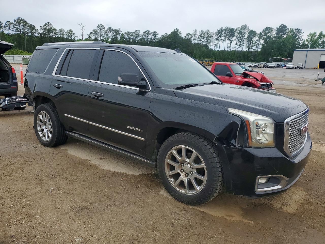 2015 Gmc Yukon Denali Черный vin: 1GKS1CKJ4FR155057