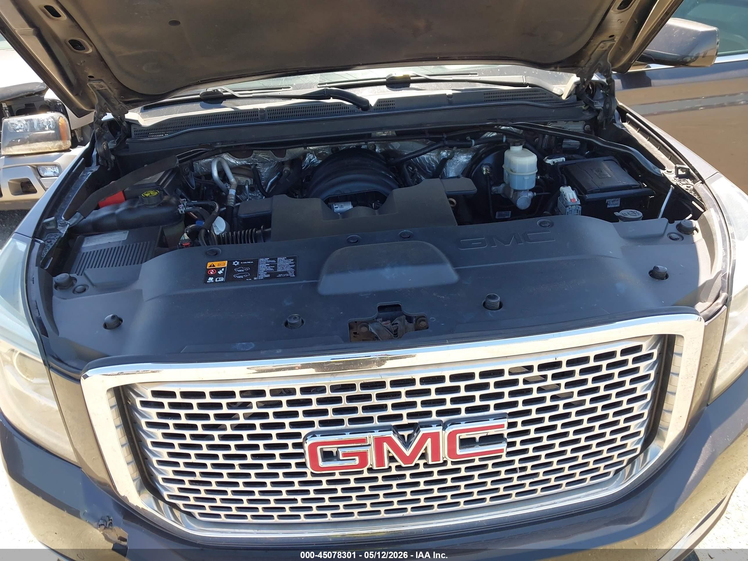 2015 Gmc Yukon Denali Gray vin: 1GKS1CKJ4FR673301