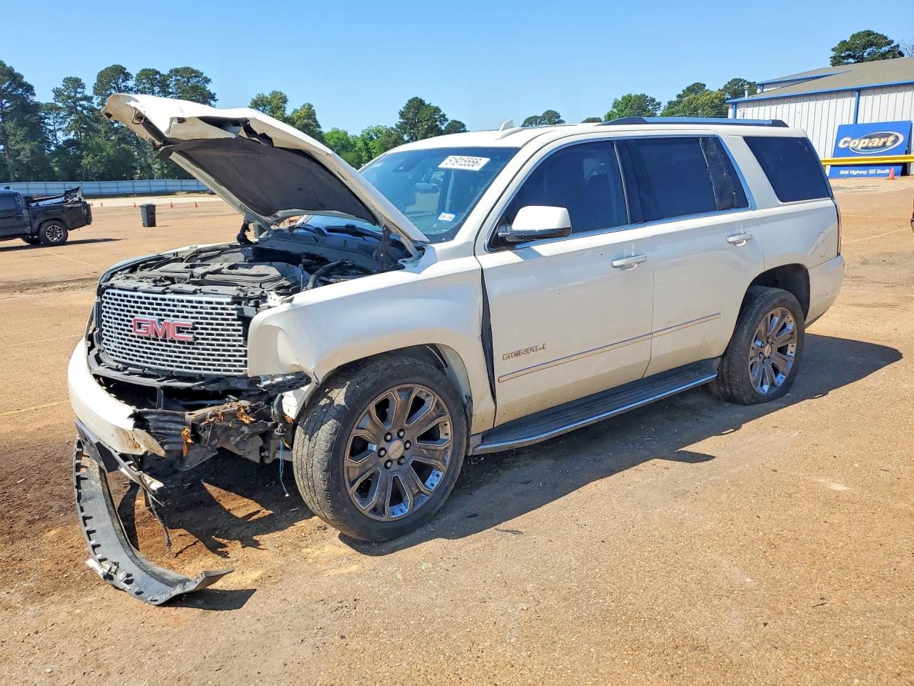 2015 Gmc Yukon Denali White vin: 1GKS1CKJ8FR515155