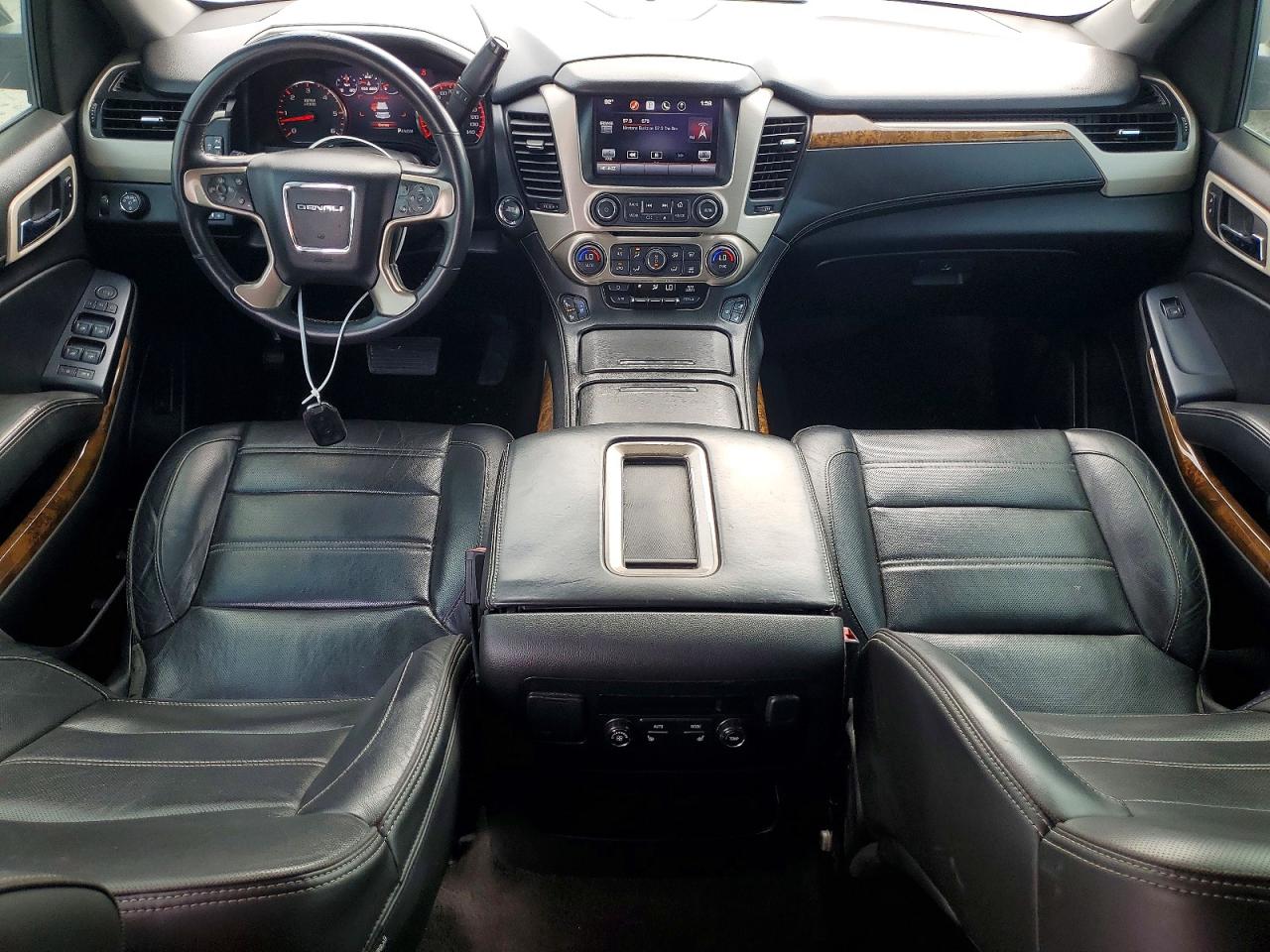 2015 Gmc Yukon Denali Black vin: 1GKS1CKJ9FR176373