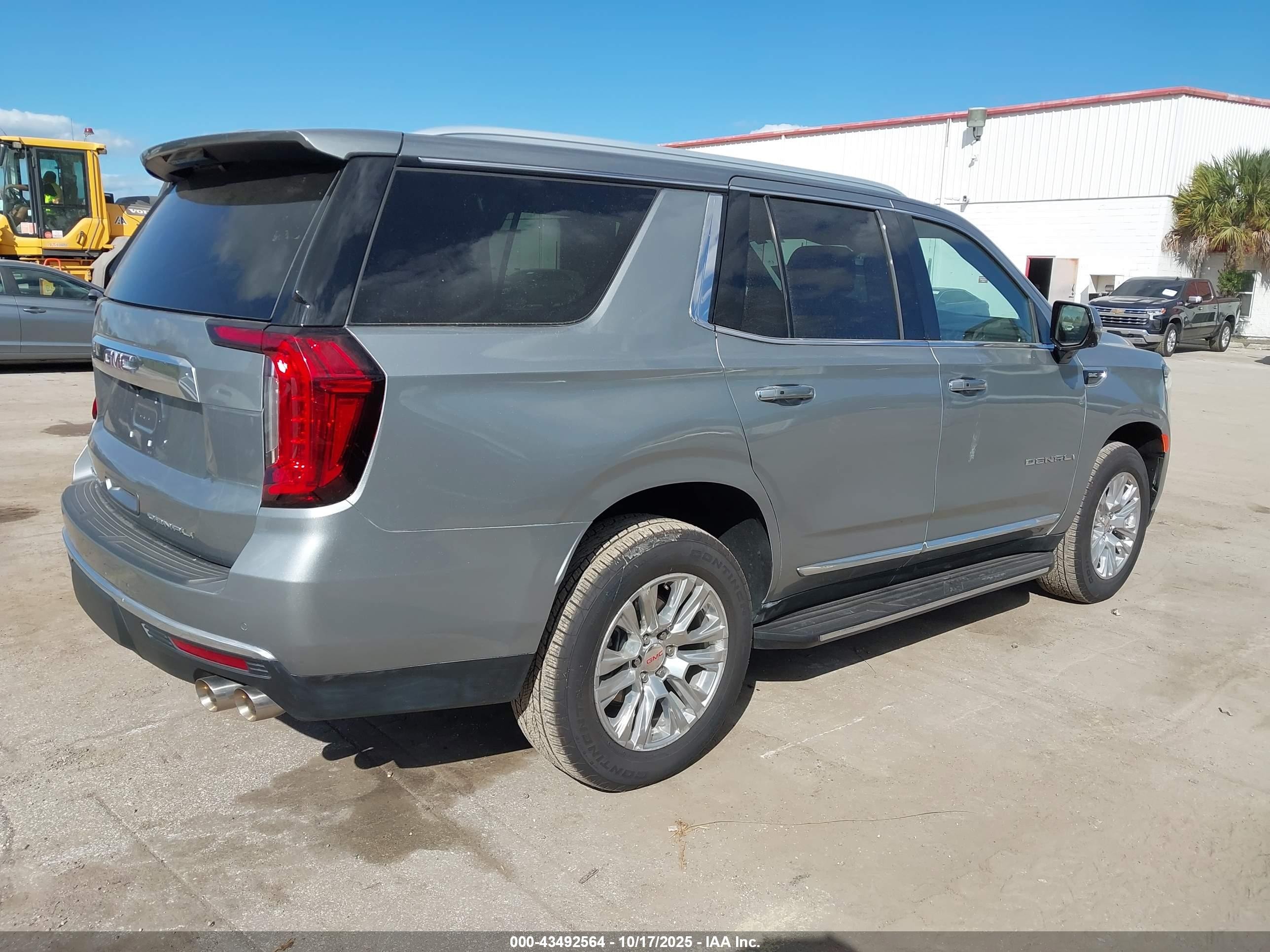 2023 Gmc Yukon 2wd Denali Gray vin: 1GKS1DKL0PR361372