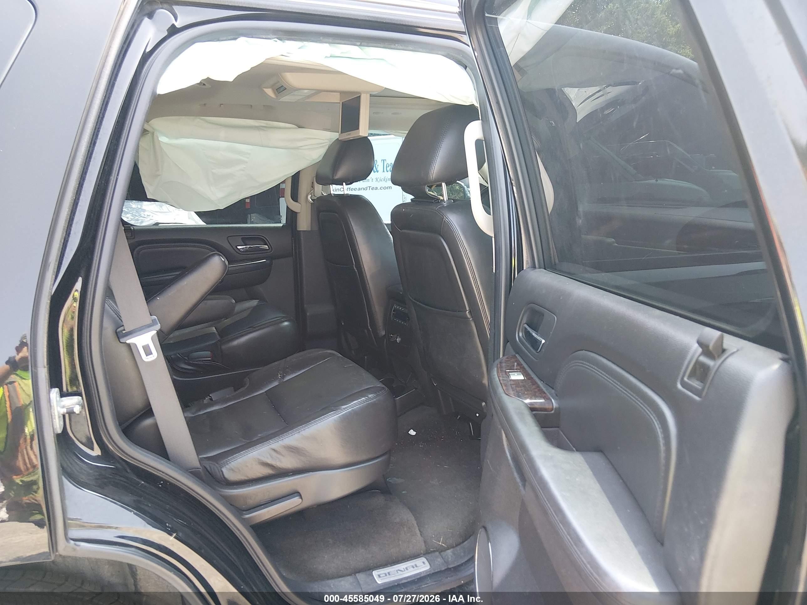 2011 Gmc Yukon Denali Black vin: 1GKS1EEF0BR125017