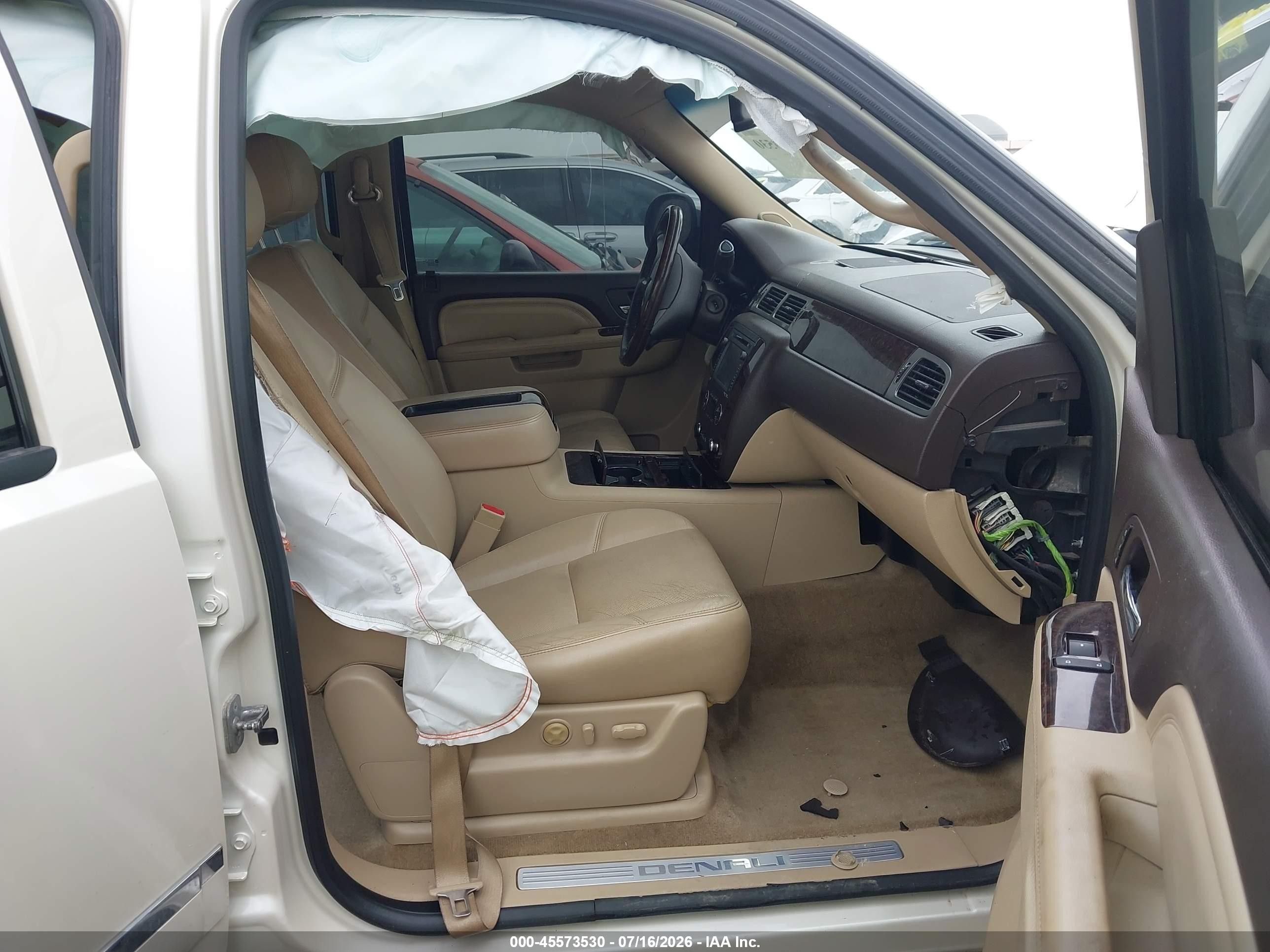 2014 Gmc Yukon Denali Белый vin: 1GKS1EEF3ER141295