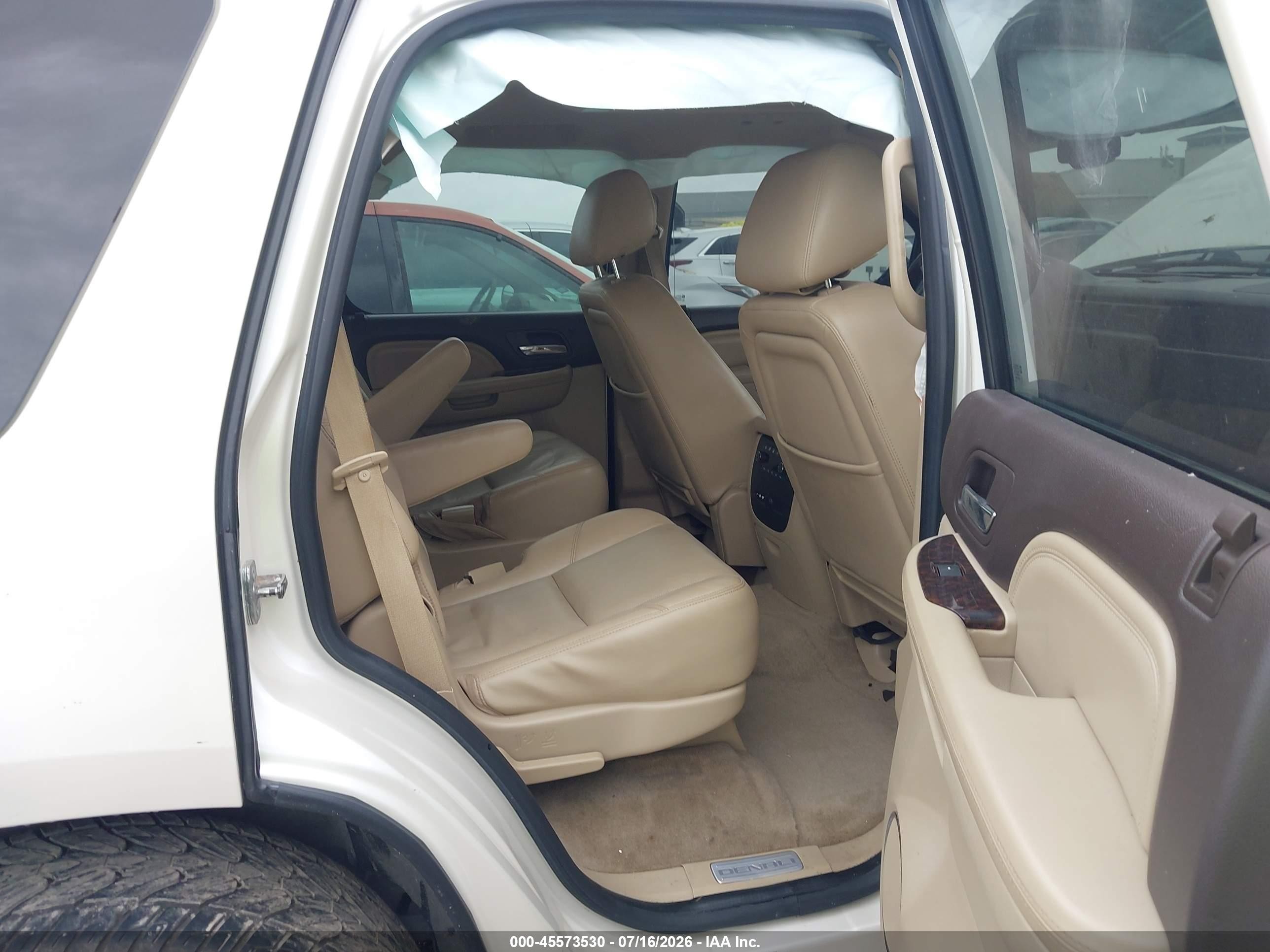 2014 Gmc Yukon Denali Белый vin: 1GKS1EEF3ER141295